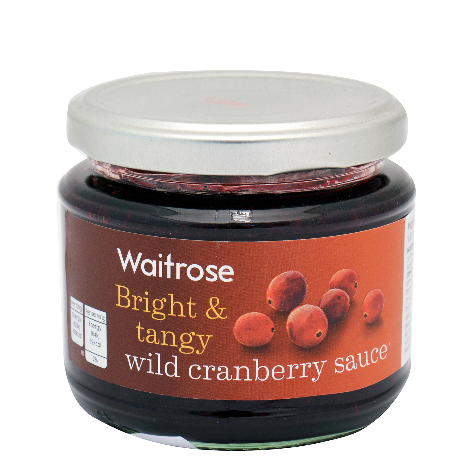 Waitrose Bright & tangy μαρμελάδα wild cranberry 205g εικόνα 1