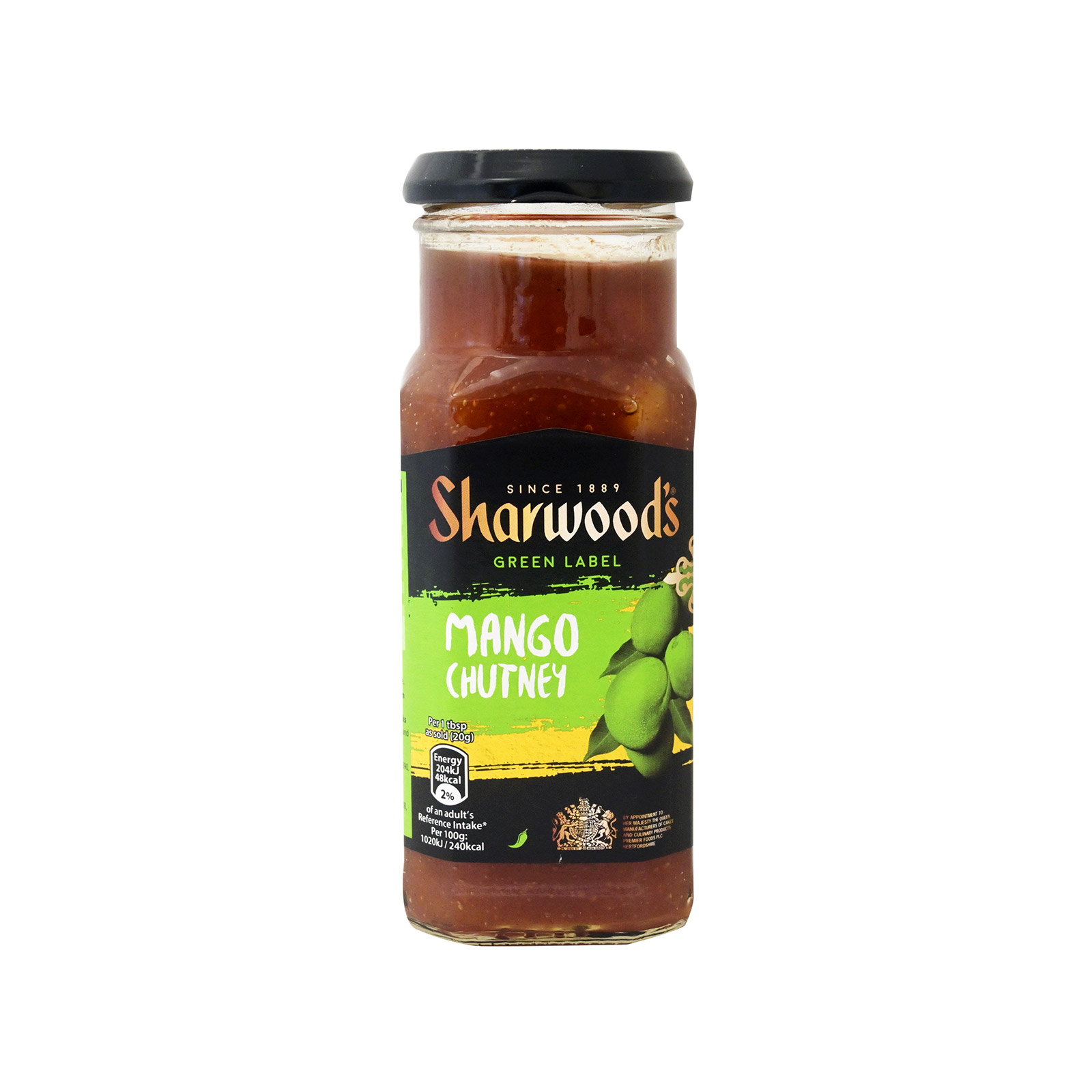 Sharwood's σάλτσα chutney mango- classic- mild 360g εικόνα 1