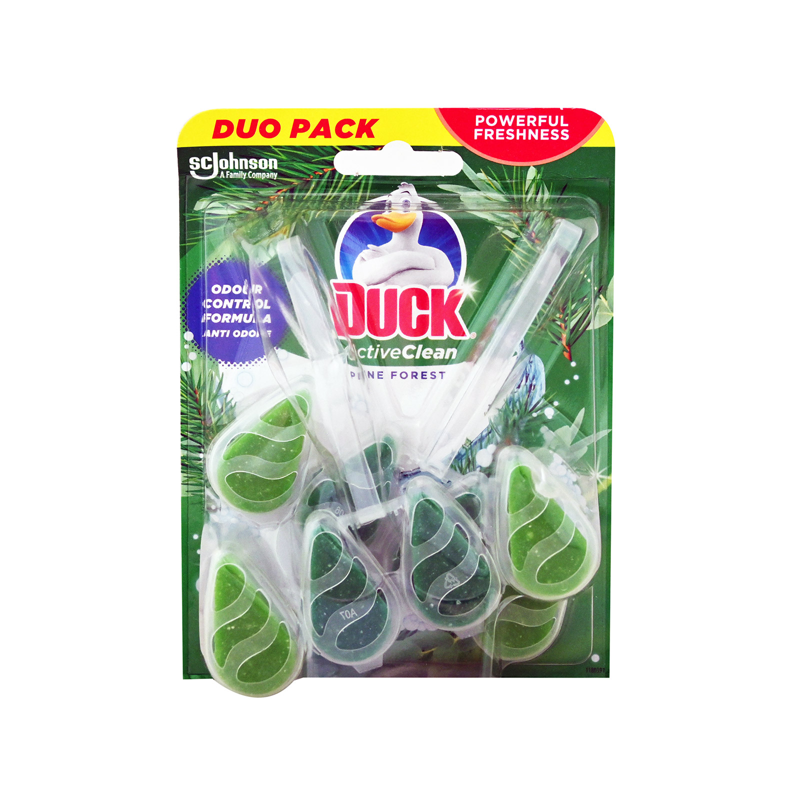 Duck Active Clean block wc pine forest 2x38.6g εικόνα 1
