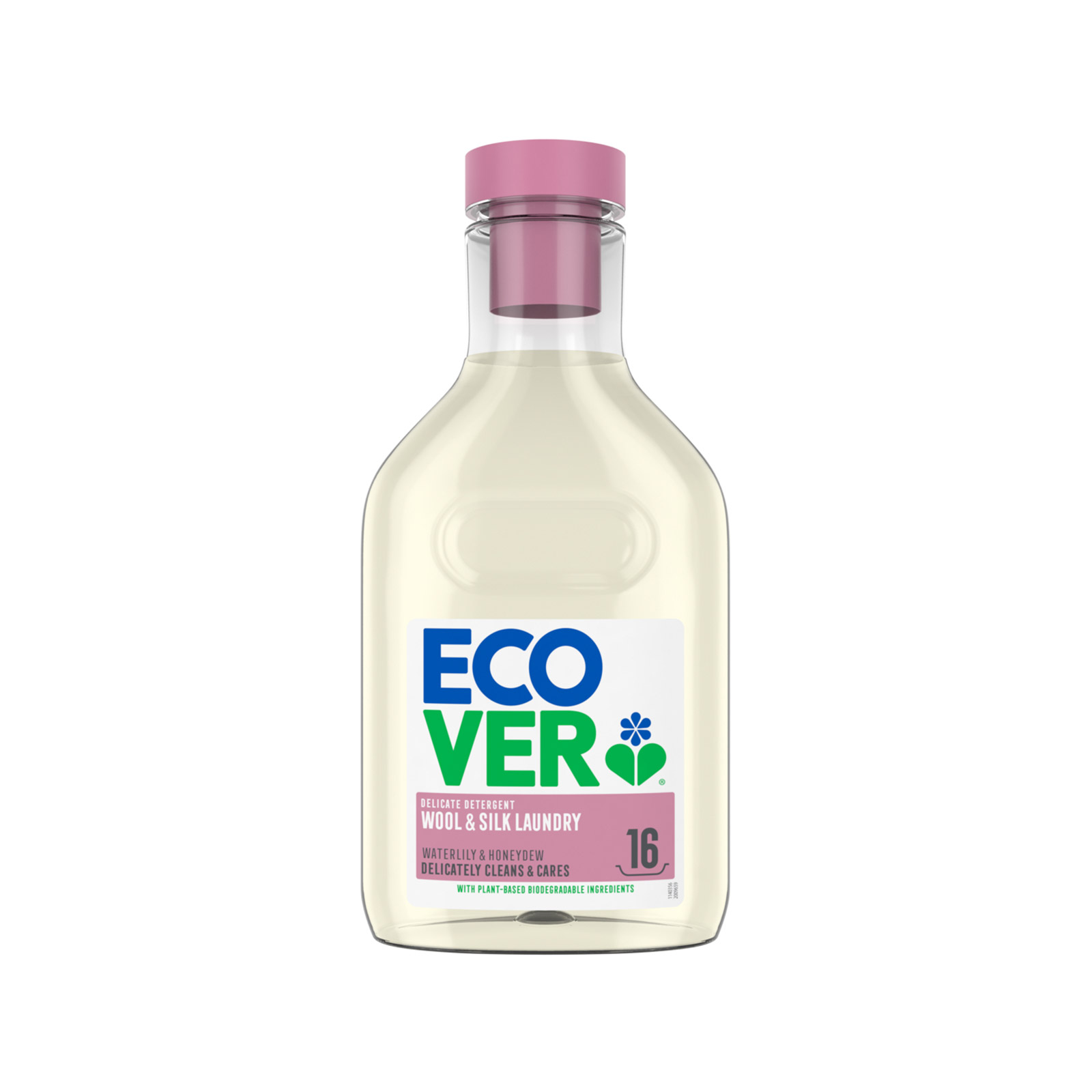 Ecover Delicate υγρό απορρυπαντικό ρούχων waterlily & honeydew 750ml 16μεζ εικόνα 1