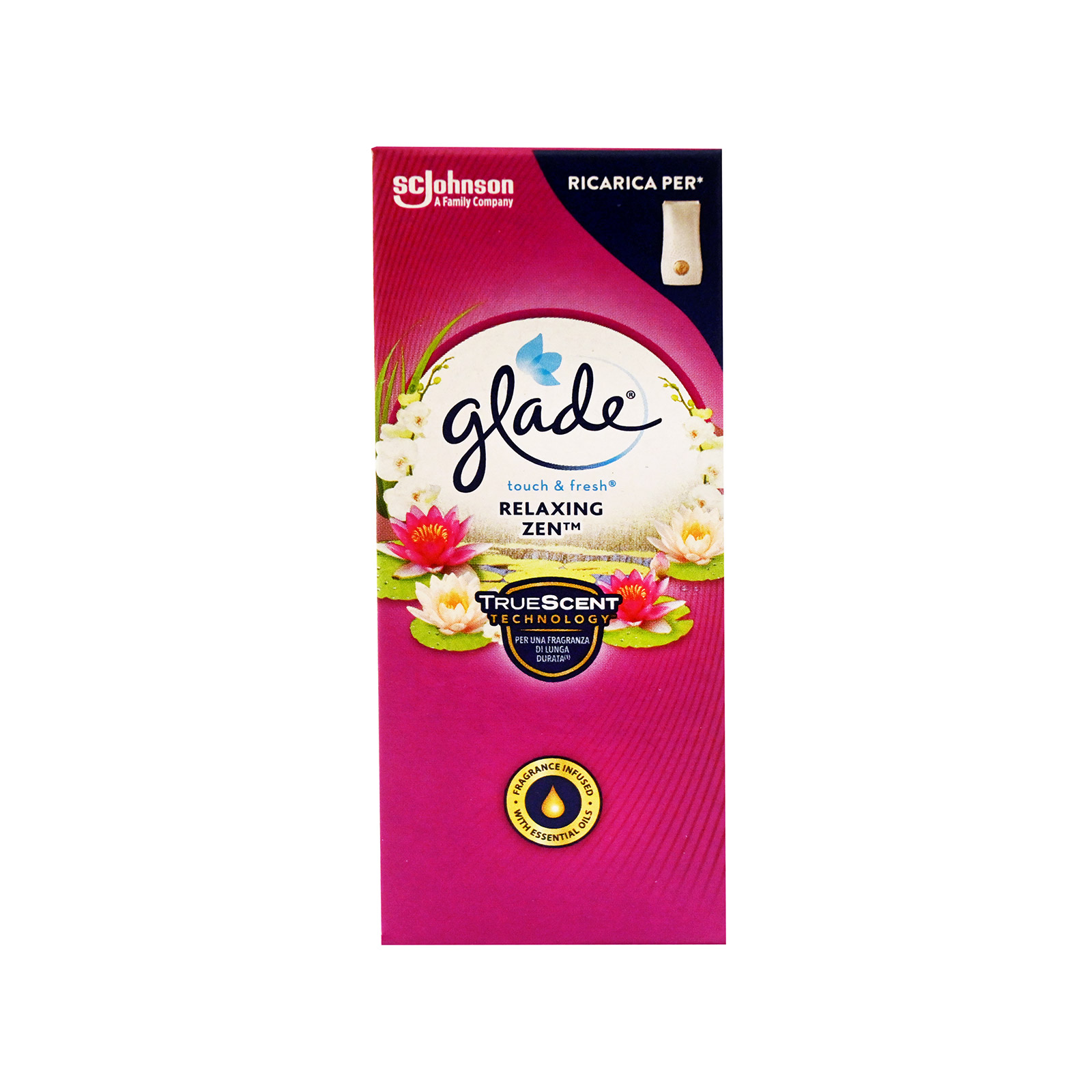 Glade True Scents αρωματικό χώρου relaxing zen 10ml εικόνα 1