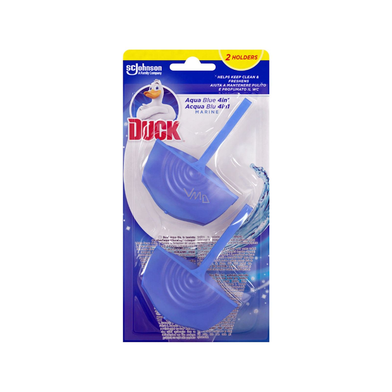 Duck block wc aqua blue 2x36ml εικόνα 1