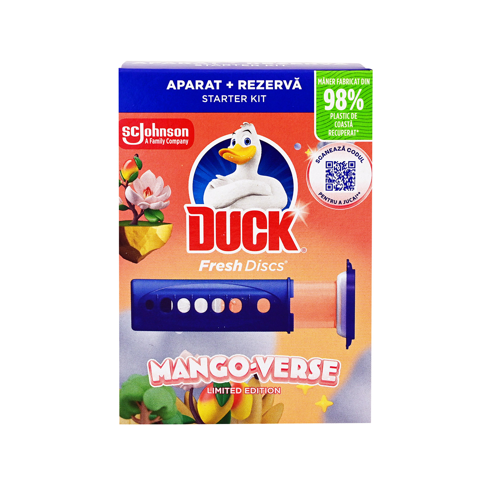 Duck Fresh Discs block wc mango verse 36ml εικόνα 1