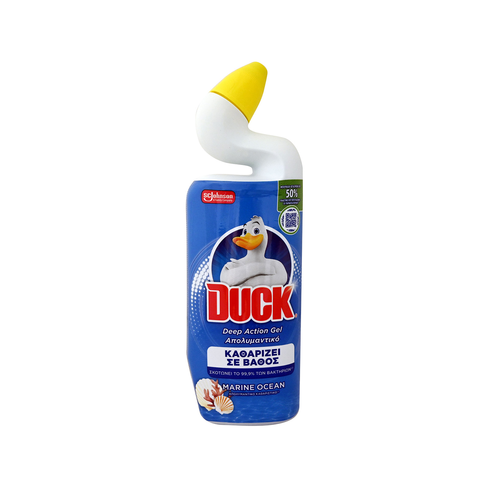 Duck υγρό καθαριστικό τουαλέτας marine ocean 750ml εικόνα 1