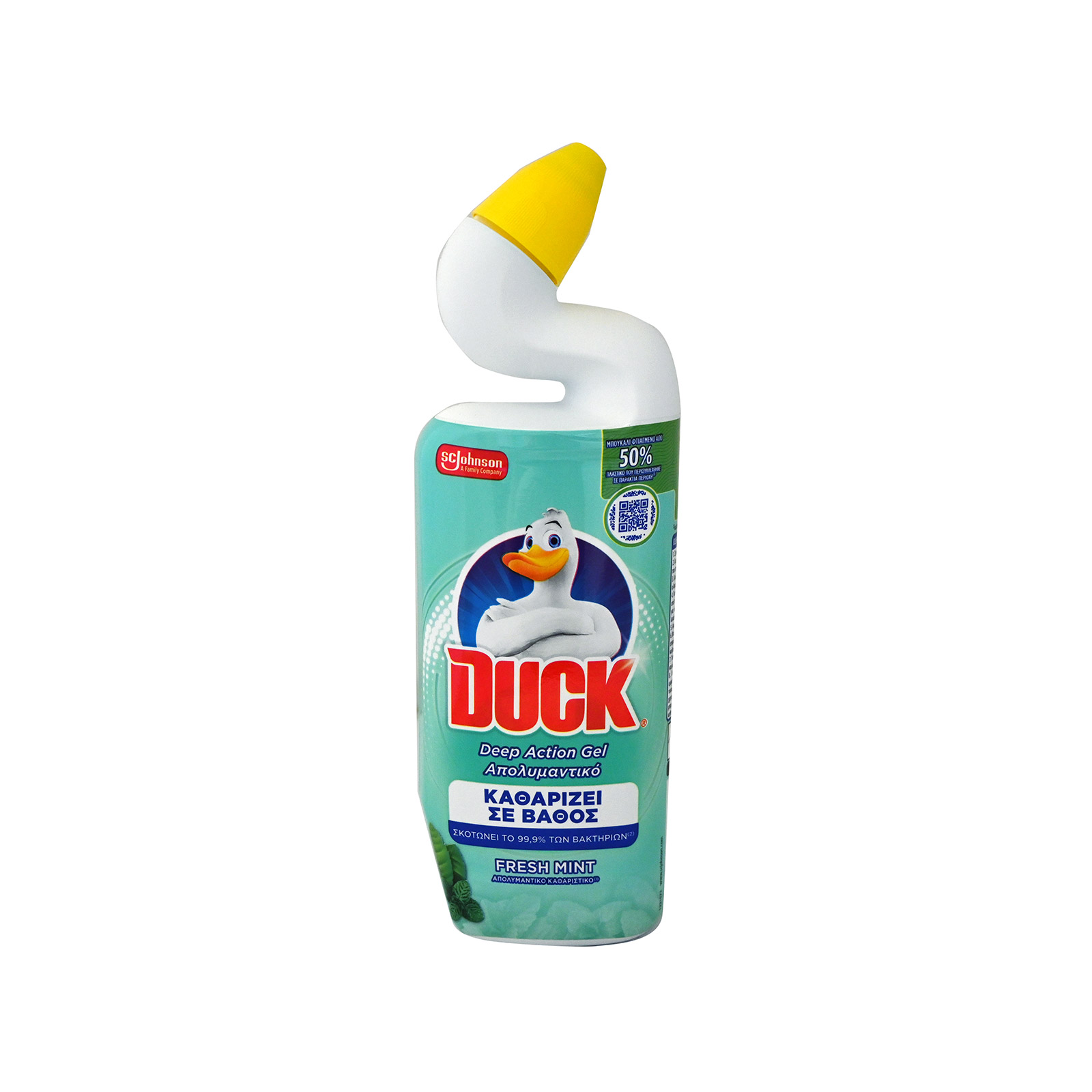 Duck καθαριστικό τουαλέτας fresh mint 750ml εικόνα 1