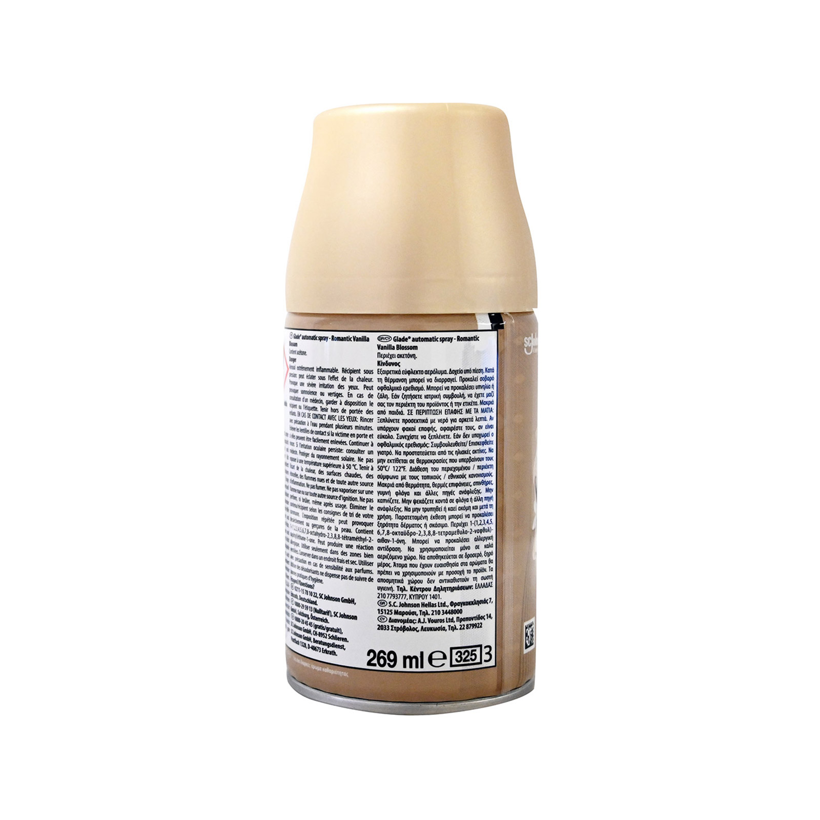Glade Brise Ricarica Spray Automatica 2x269ml - Profumo Romantic Vanilla Blossom Per Ambienti