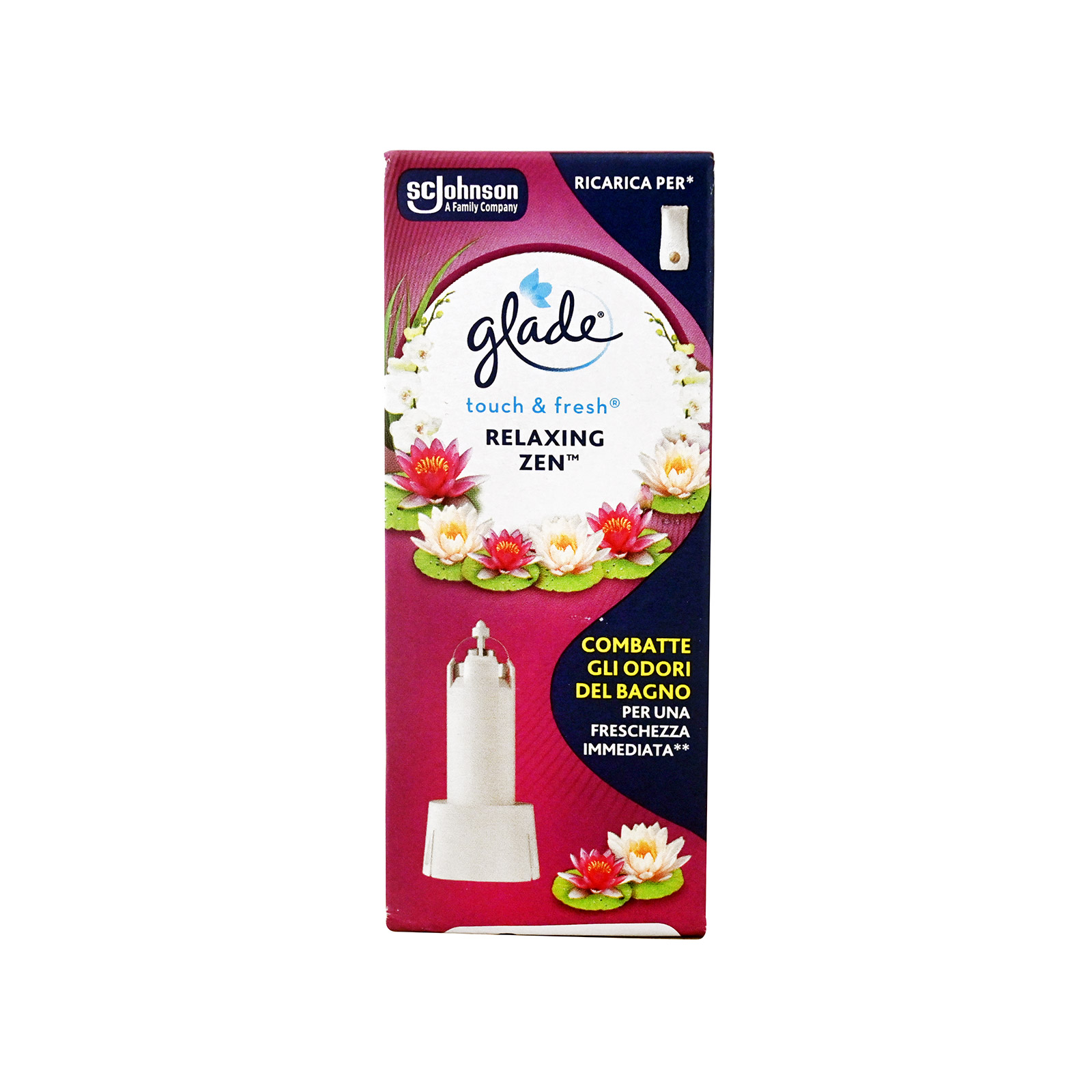 Glade Touch & fresh ανταλλακτικό αποσμητικό χώρου relaxing zen 10ml εικόνα 1