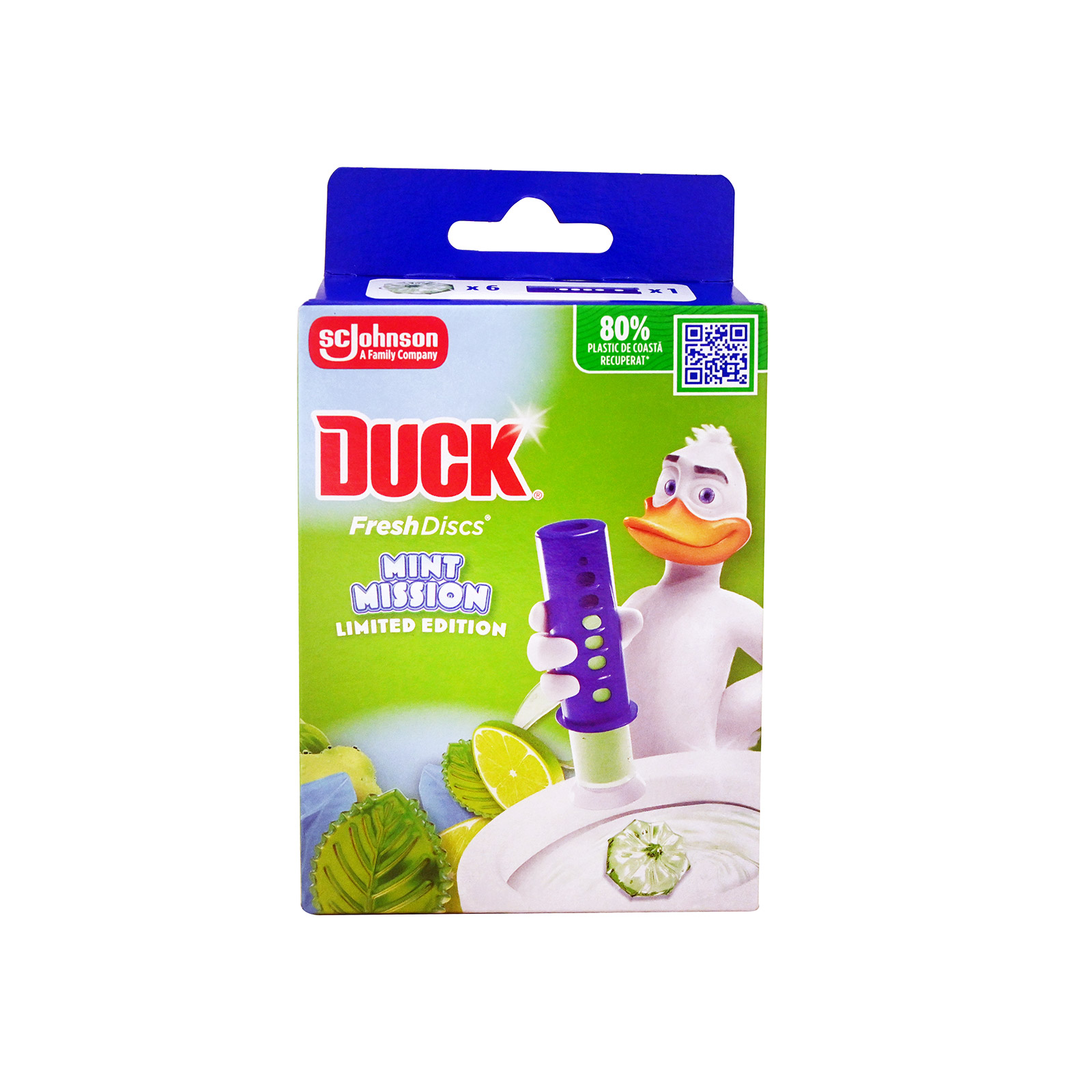 Duck Fresh discs block wc mint mission 36ml εικόνα 1