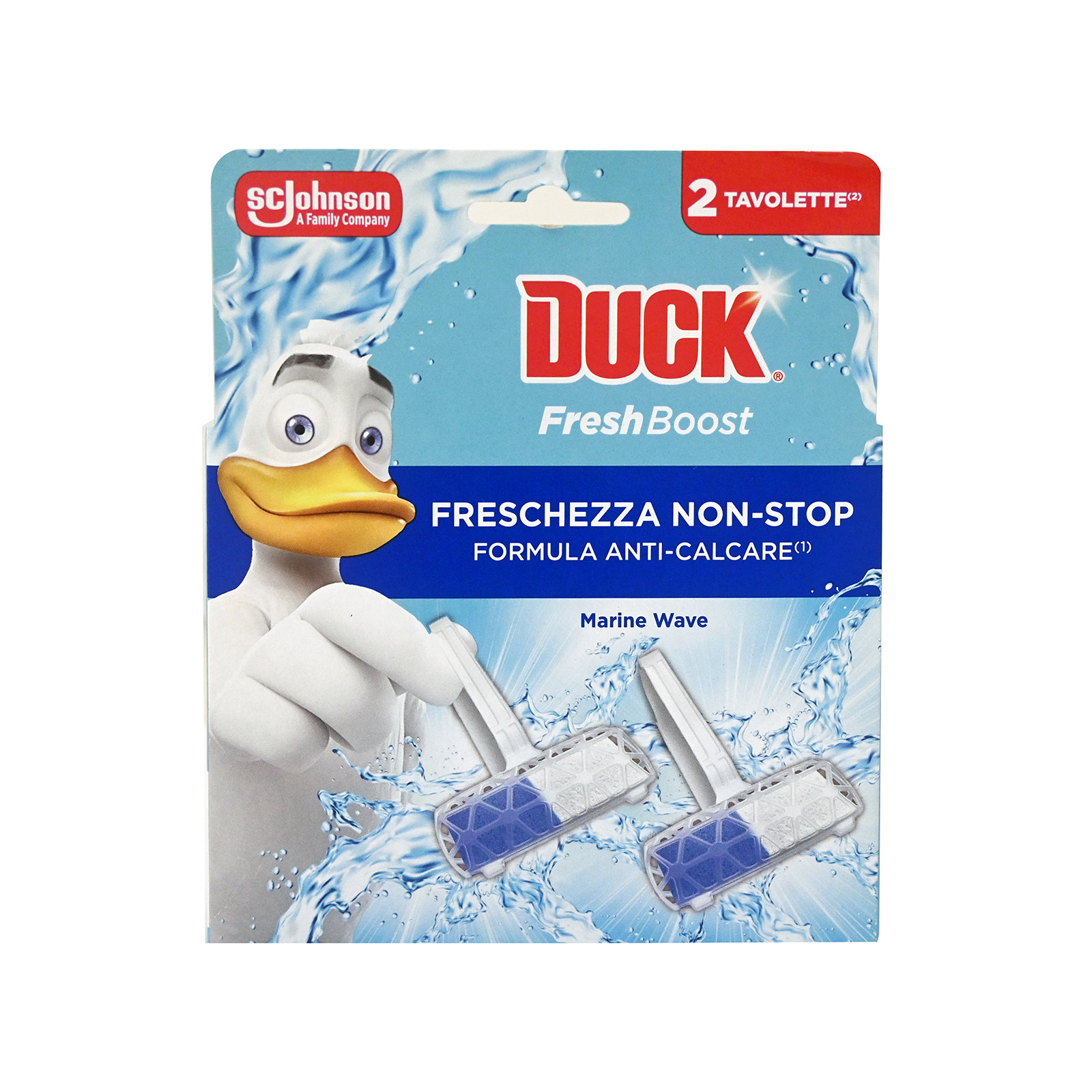 Duck Fresh Boost block wc marine wave 2x16g εικόνα 1