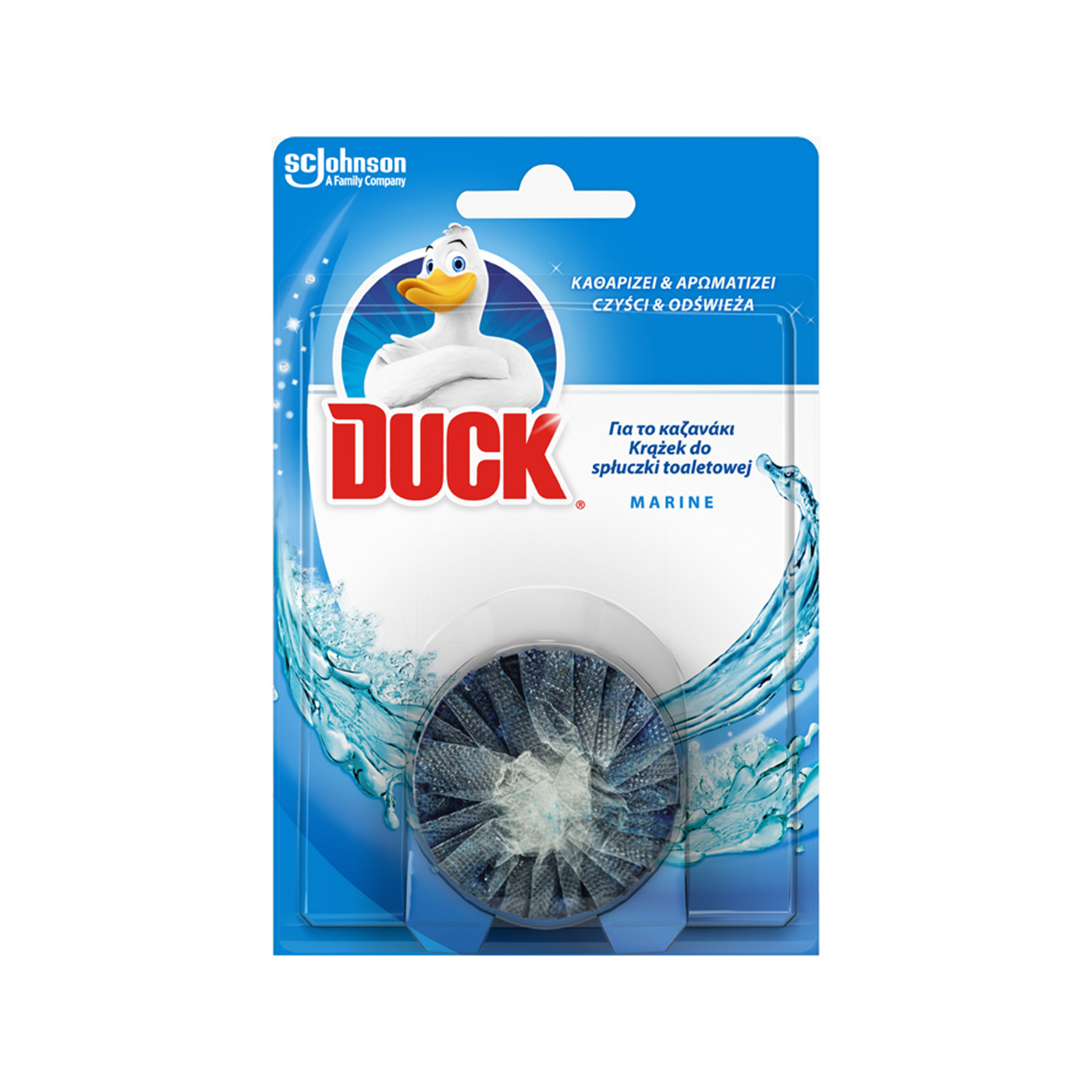 Johnson's καθαριστικό τουαλέτας για καζανάκι marine 50g εικόνα 1