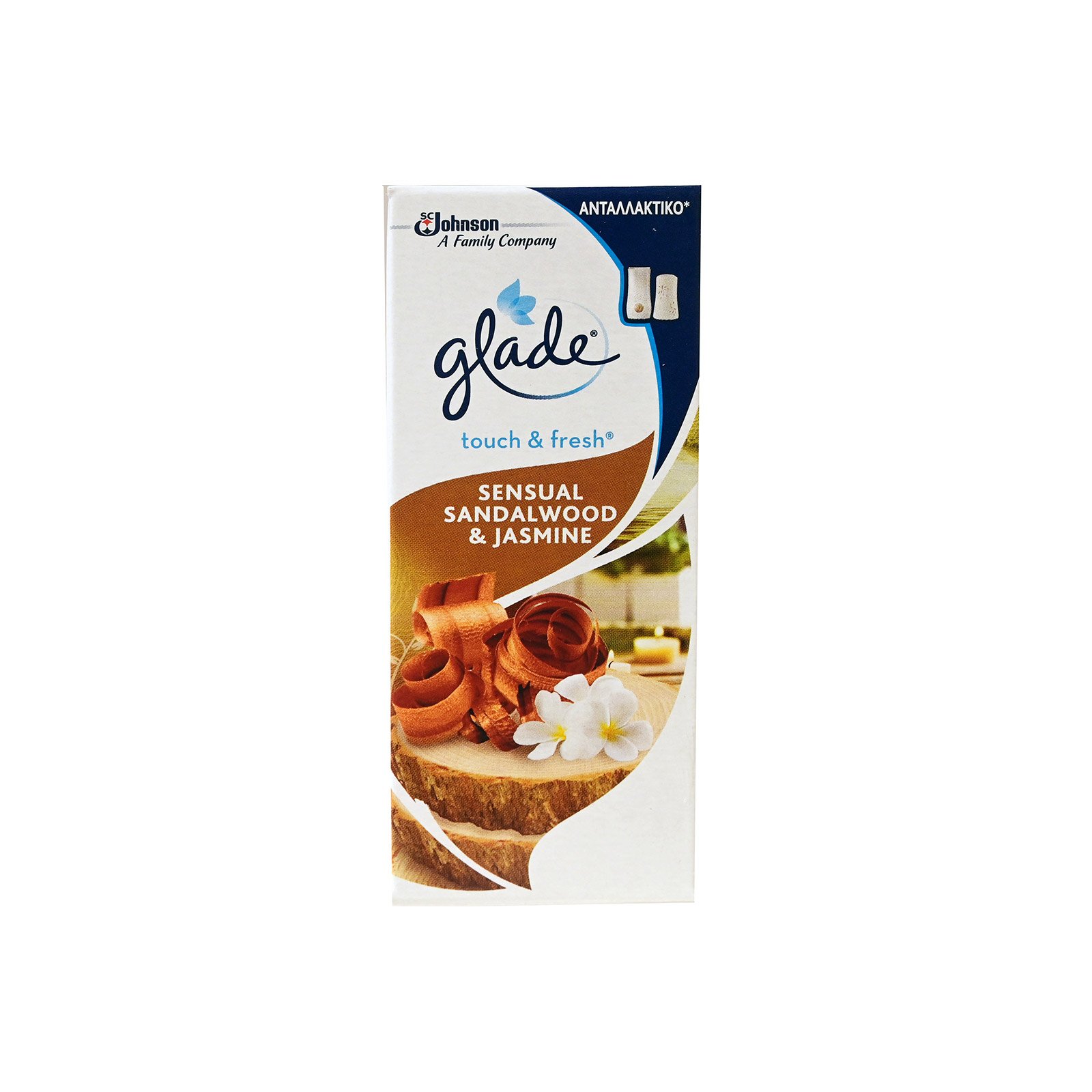 Glade Microspray ανταλλακτικό αποσμητικού χώρου bali sandalwood & jasmine 10ml εικόνα 1