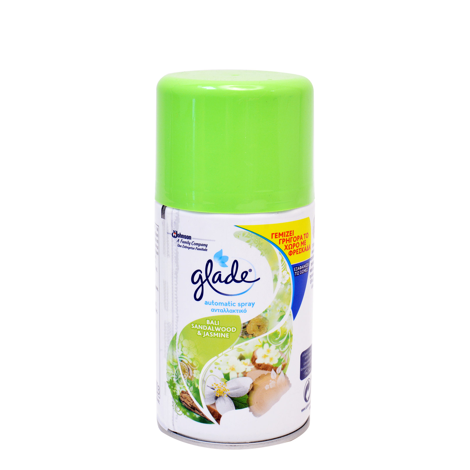 Glade Automatic Spray ανταλλακτικό αποσμητικού χώρου bali sandalwood & jasmine 269ml εικόνα 1