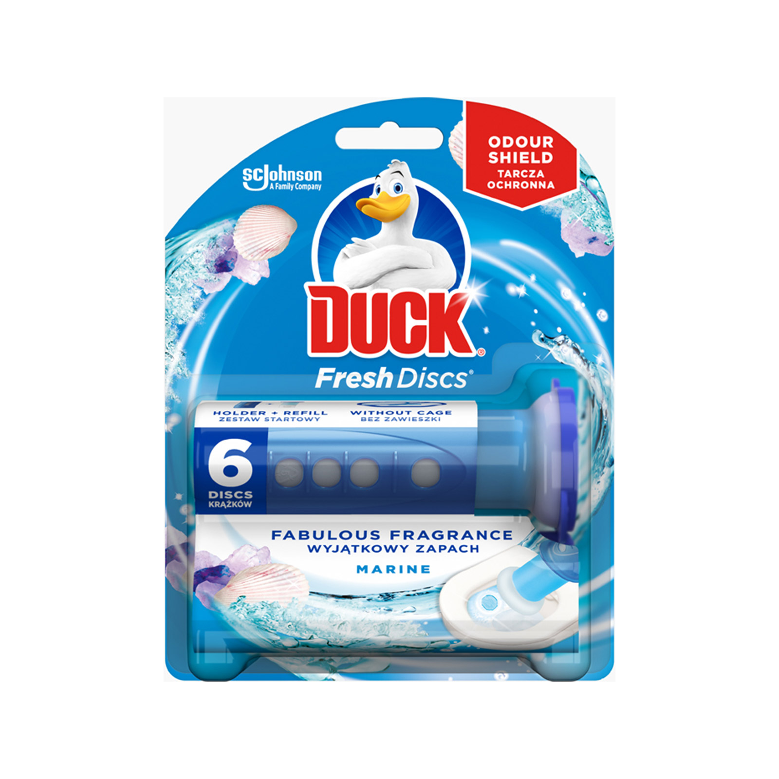 Duck Fresh Discs block wc χωρίς θήκη marine 36ml εικόνα 1