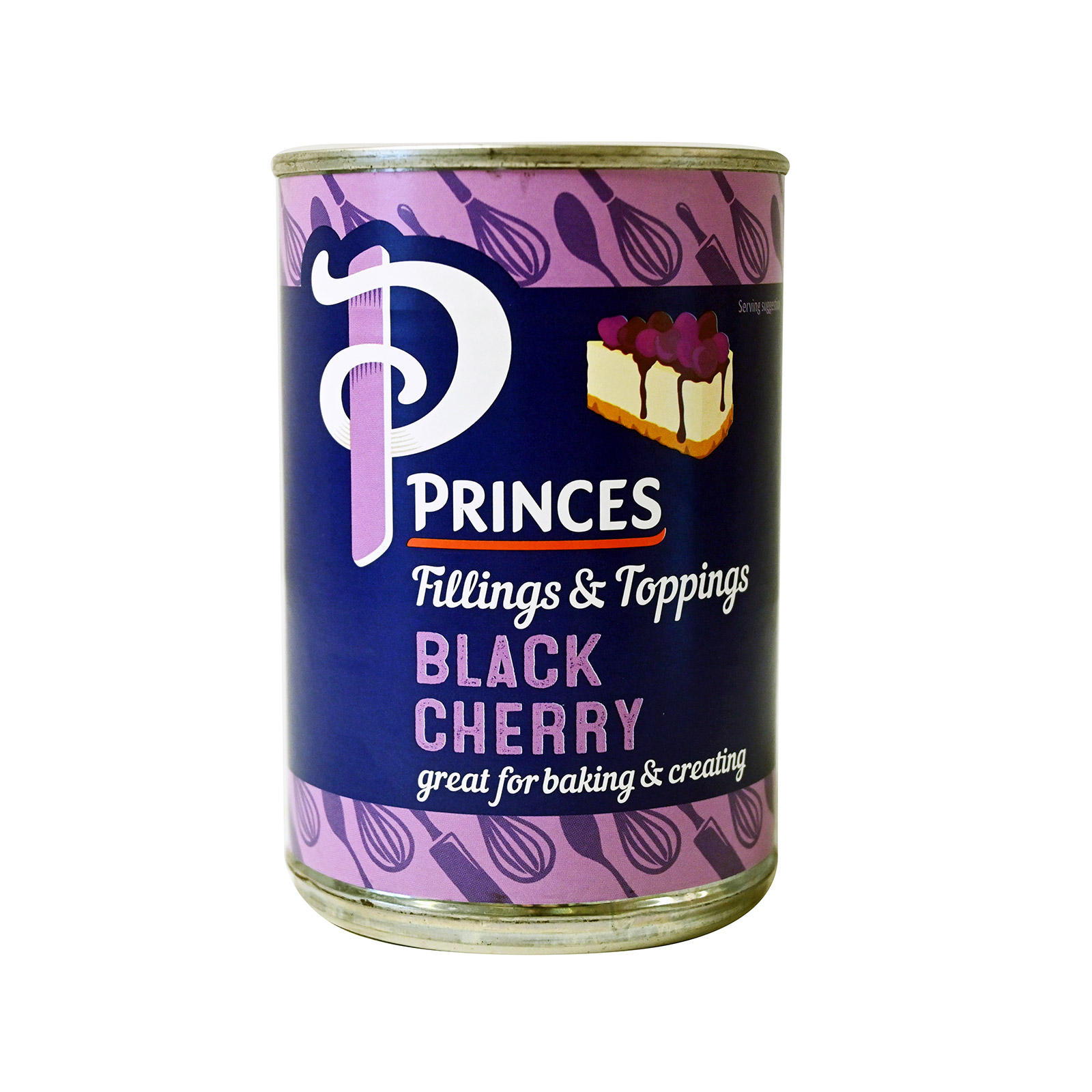 Princes γέμιση φρούτου μαυροκερασο 410g εικόνα 1