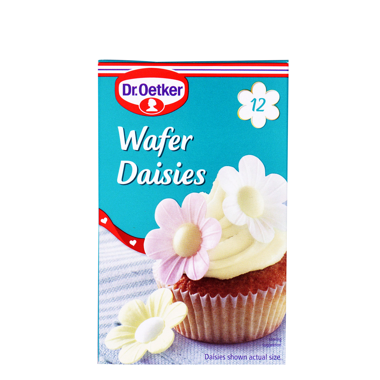 Dr. Oetker διακοσμητικά ζαχαροπλαστικής μαργαρίτες γκοφρέτας 12τεμ εικόνα 1