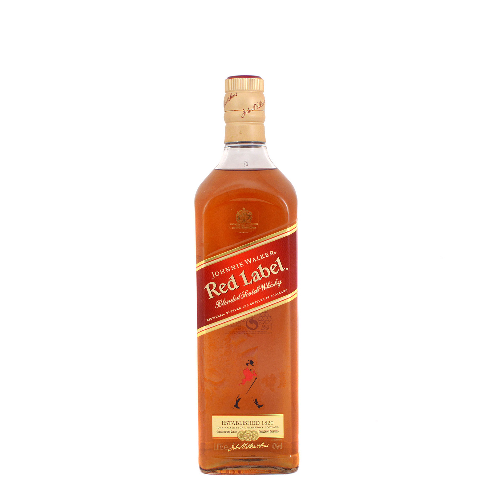 Johnnie Walker Red Label ουίσκι blended 1lt εικόνα 1