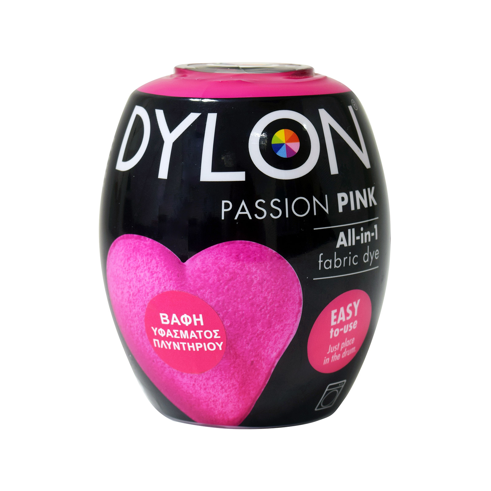 Dylon All in 1 βαφή πλυντηρίου ρούχων passion pink 350g εικόνα 1