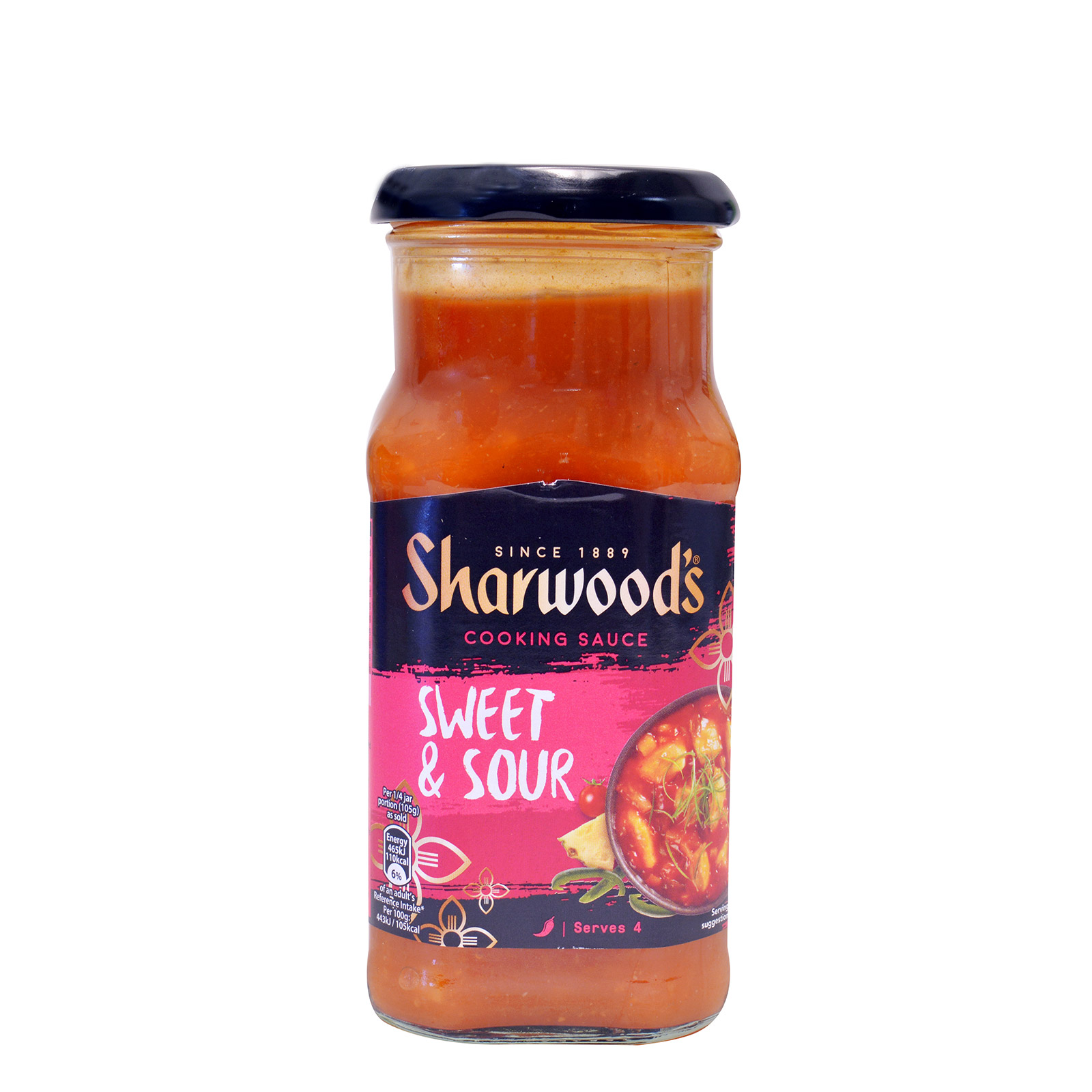 Sharwood's Sweet & sour σάλτσα έτοιμη 425g εικόνα 1
