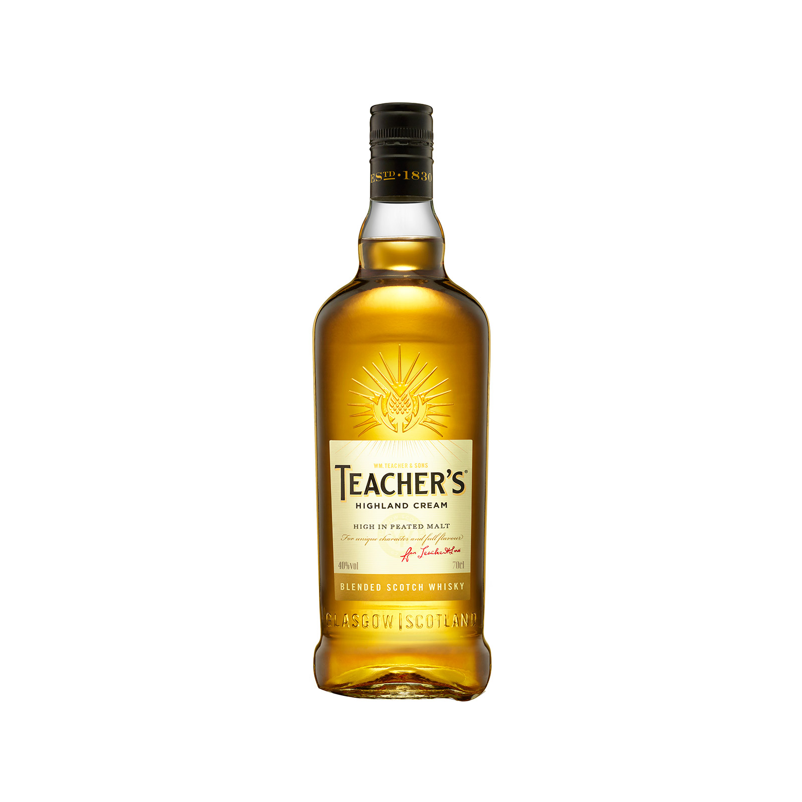 Teacher's ουίσκι malt highland cream 700lt εικόνα 1