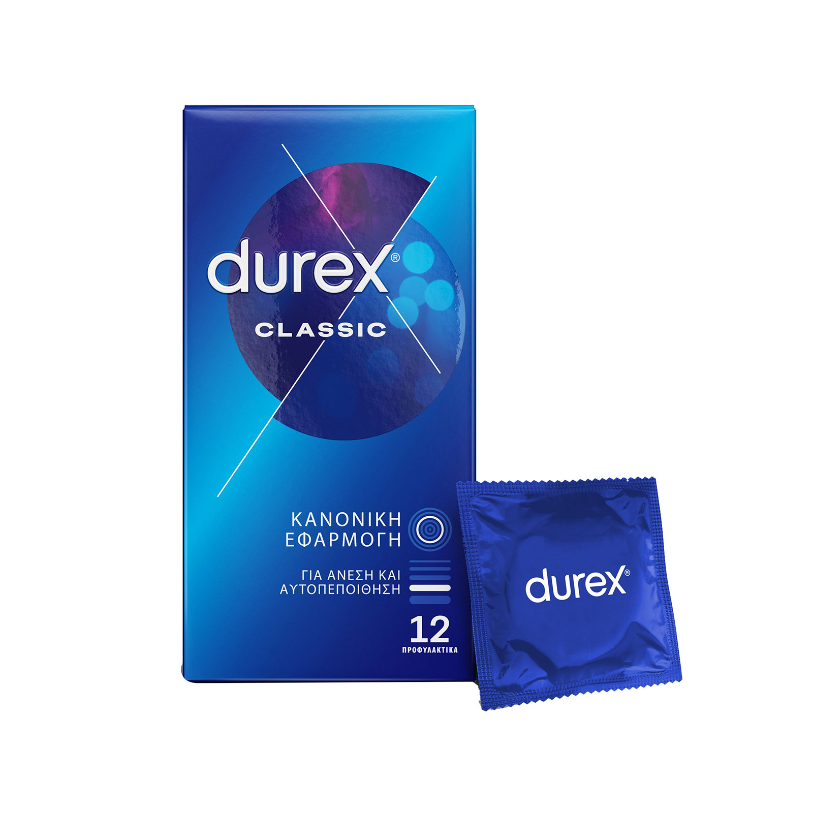 Durex Classic προφυλακτικά 12τεμ εικόνα 1