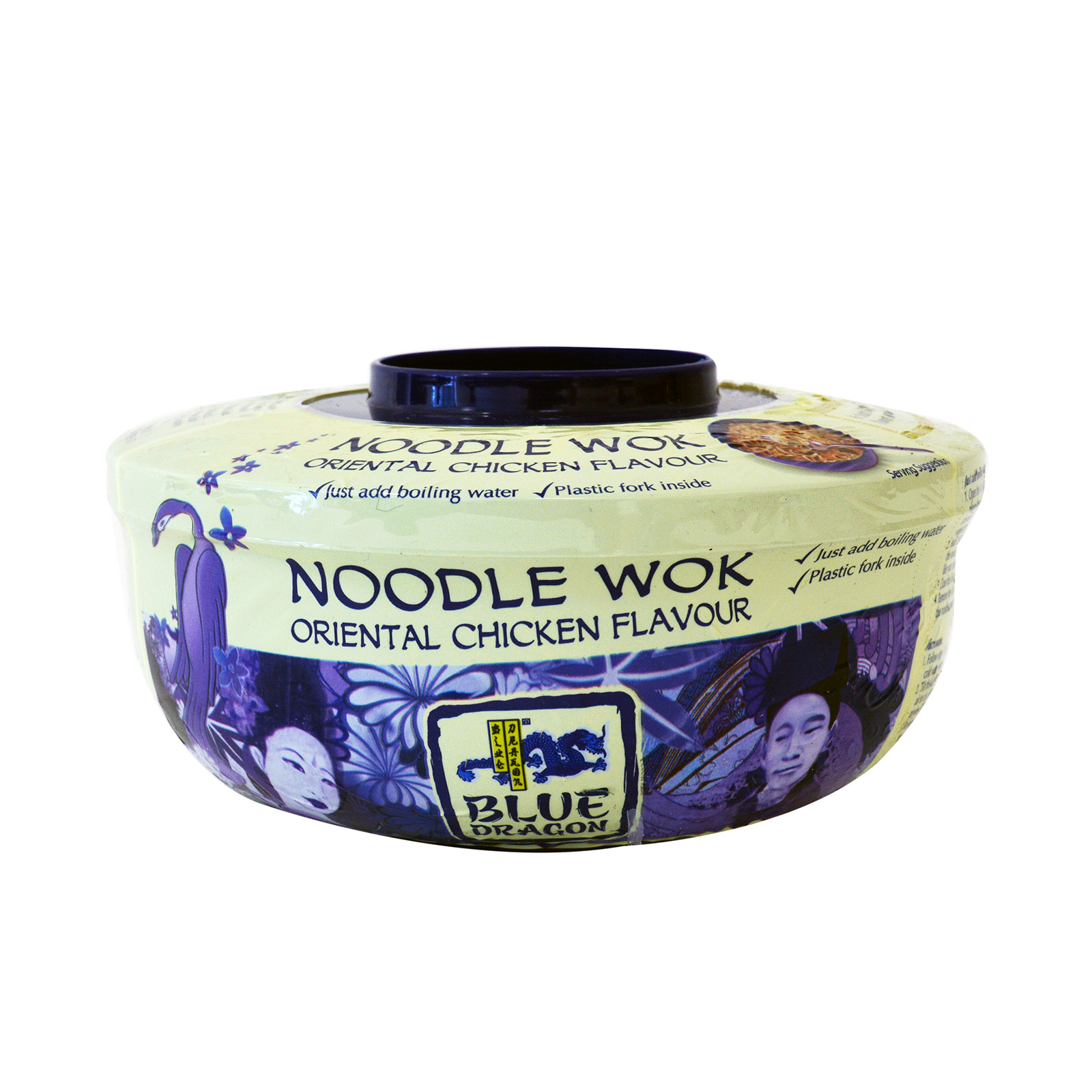 Blue Dragon Noodle Wok instant noodles Oriental Chicken Flavour 65g image 1