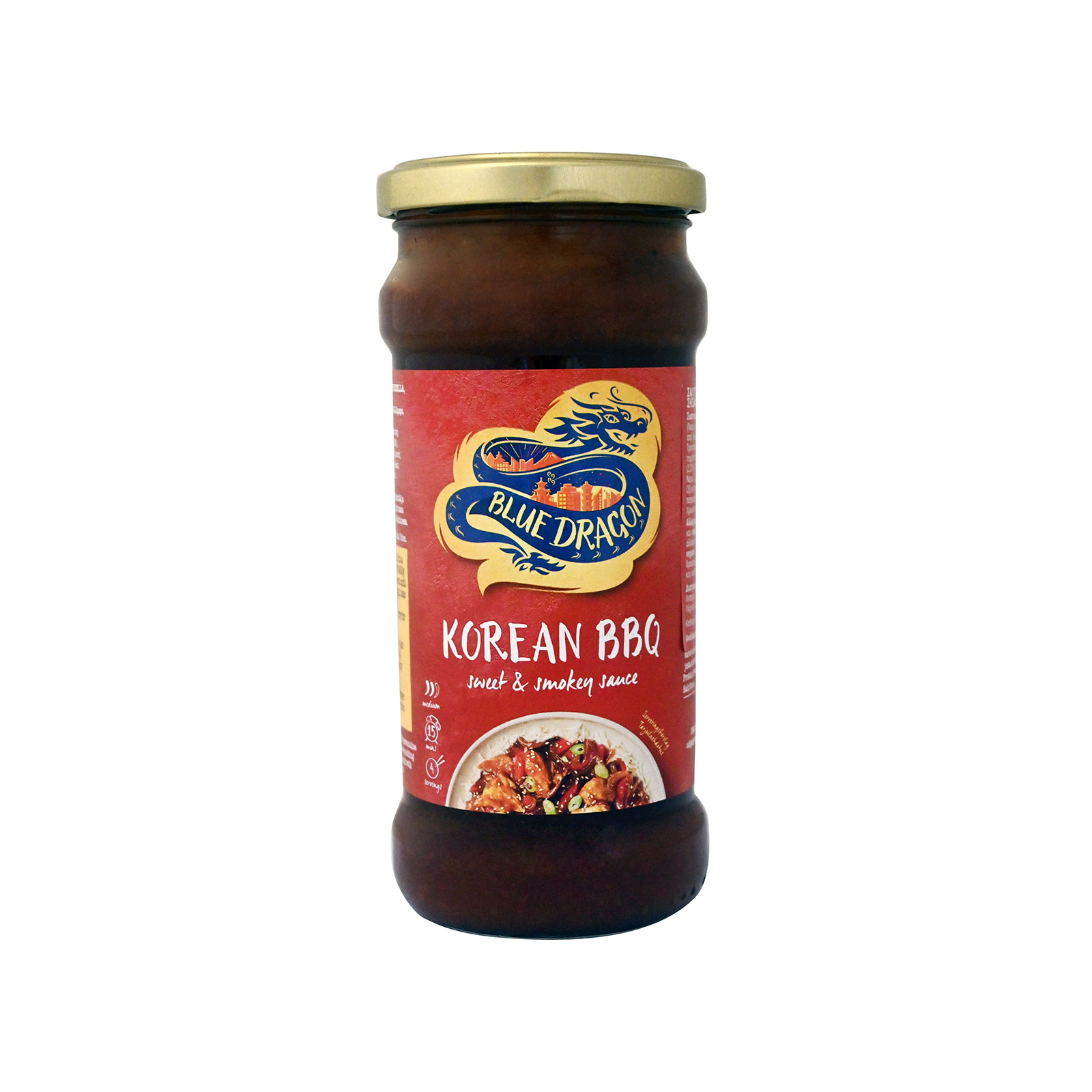 Blue Dragon σάλτσα Koream BBQ 350g εικόνα 1