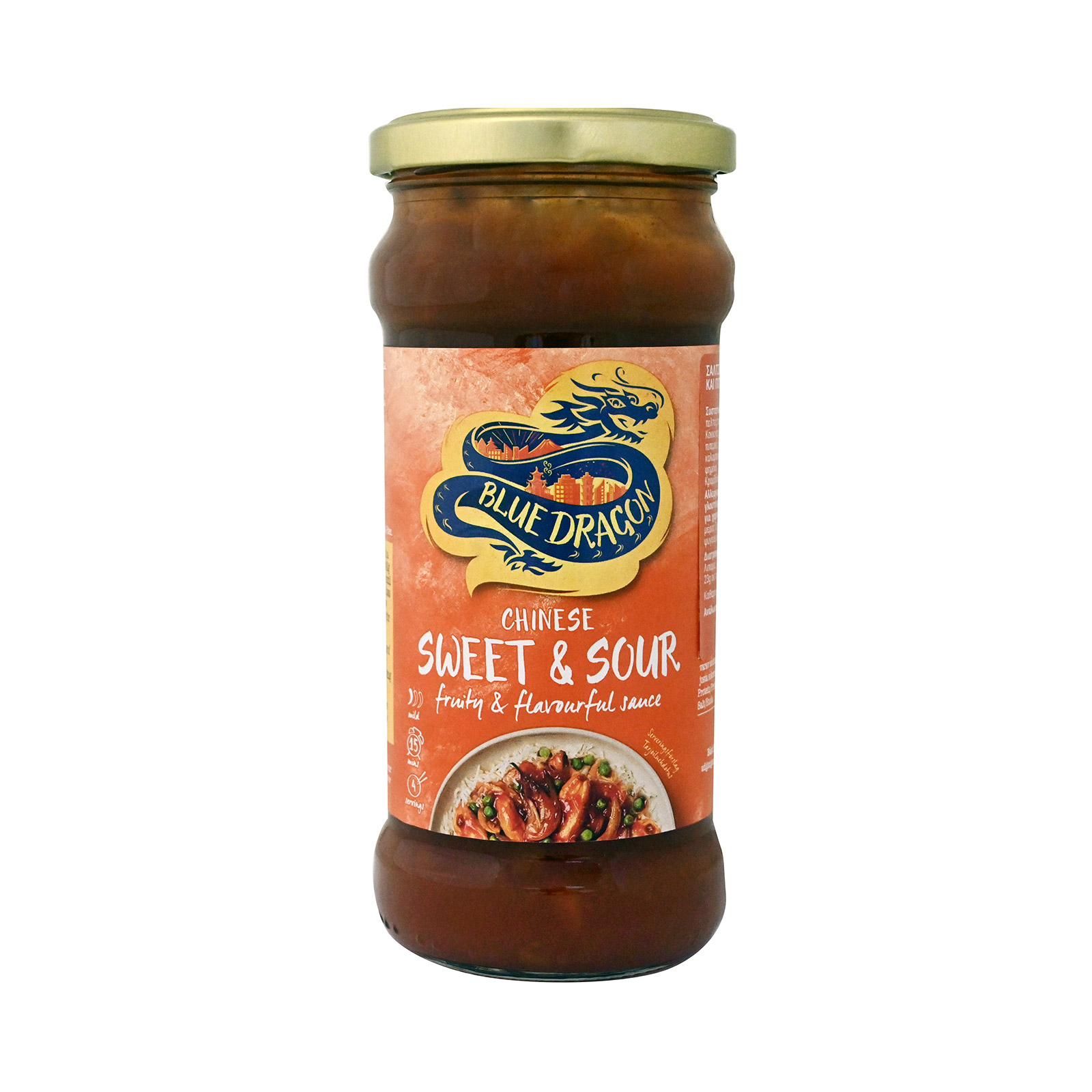 Blue Dragon σάλτσα chinese sweet & sour 350τεμ εικόνα 1