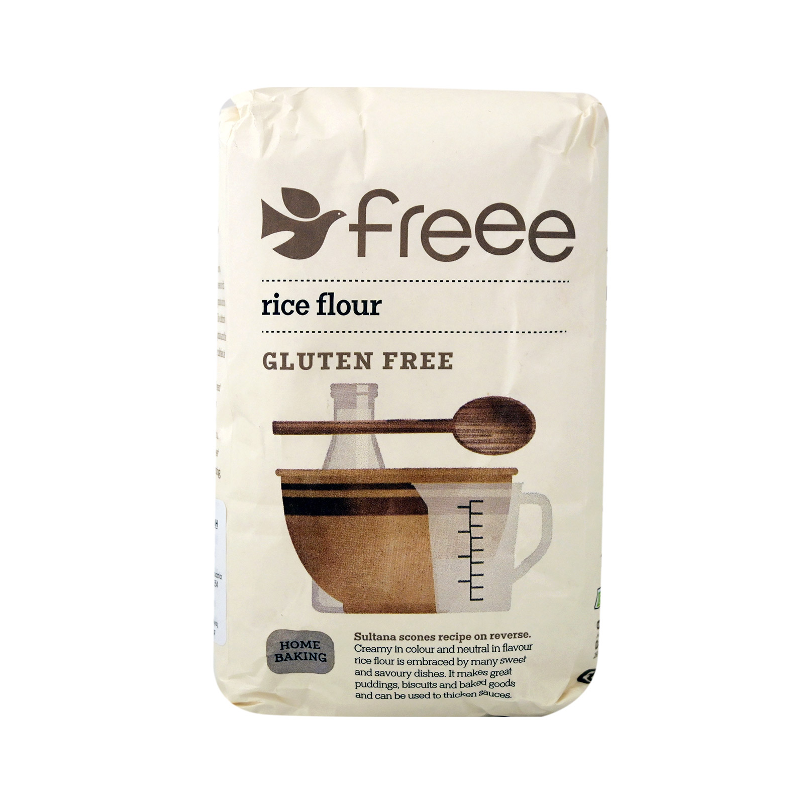 Doves Farm αλεύρι ρυζιού 1kg εικόνα 1