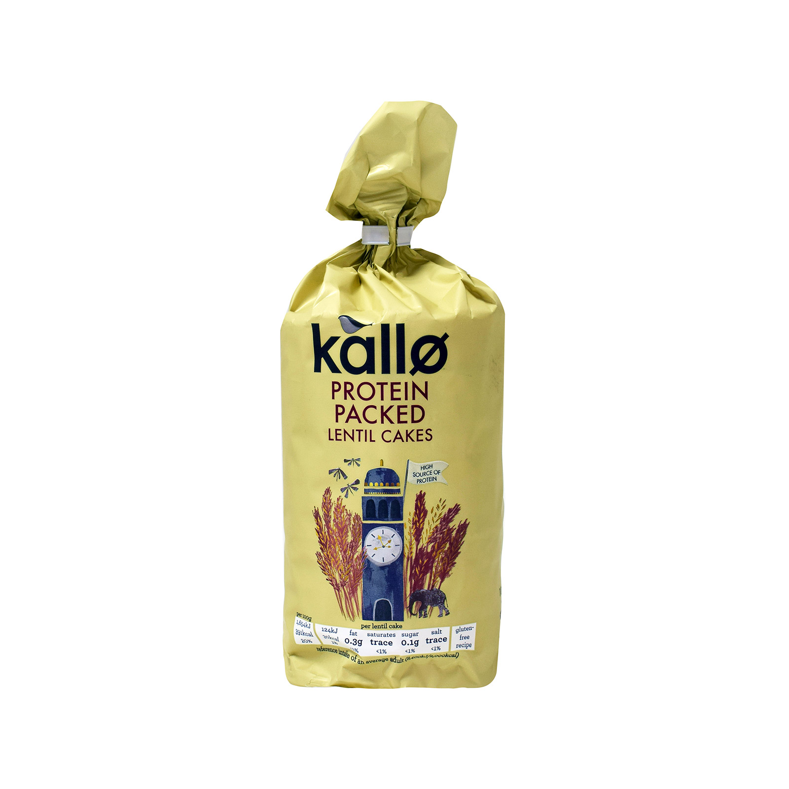 Kallo Protein lentil wafers 100g image 1