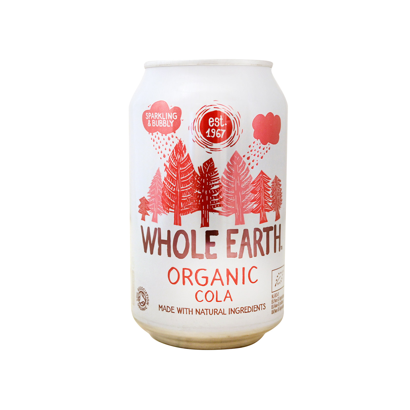 Whole Earth soft drink organic cola 330ml image 1