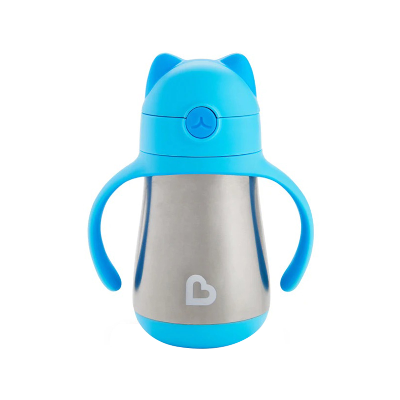 Munchkin Cool Cat μπουκάλι θερμός παιδικό μπλε εικόνα 1