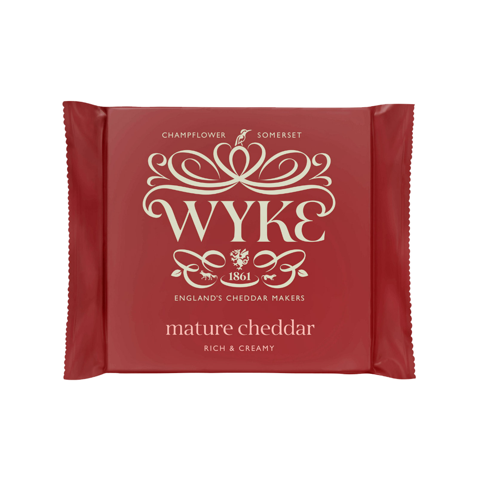 Wyke Farms τυρί cheddar mature & creamy 250g εικόνα 1