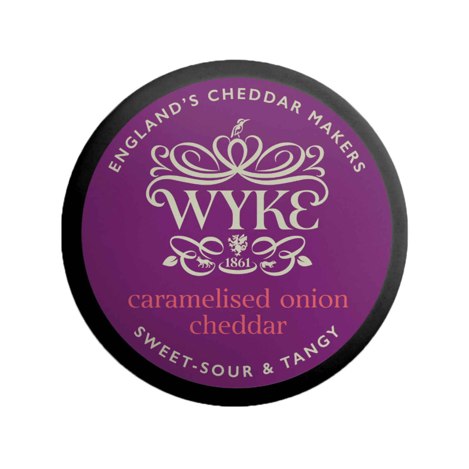 Wyke Farms τυρί cheddar caramelised onion 100g εικόνα 1