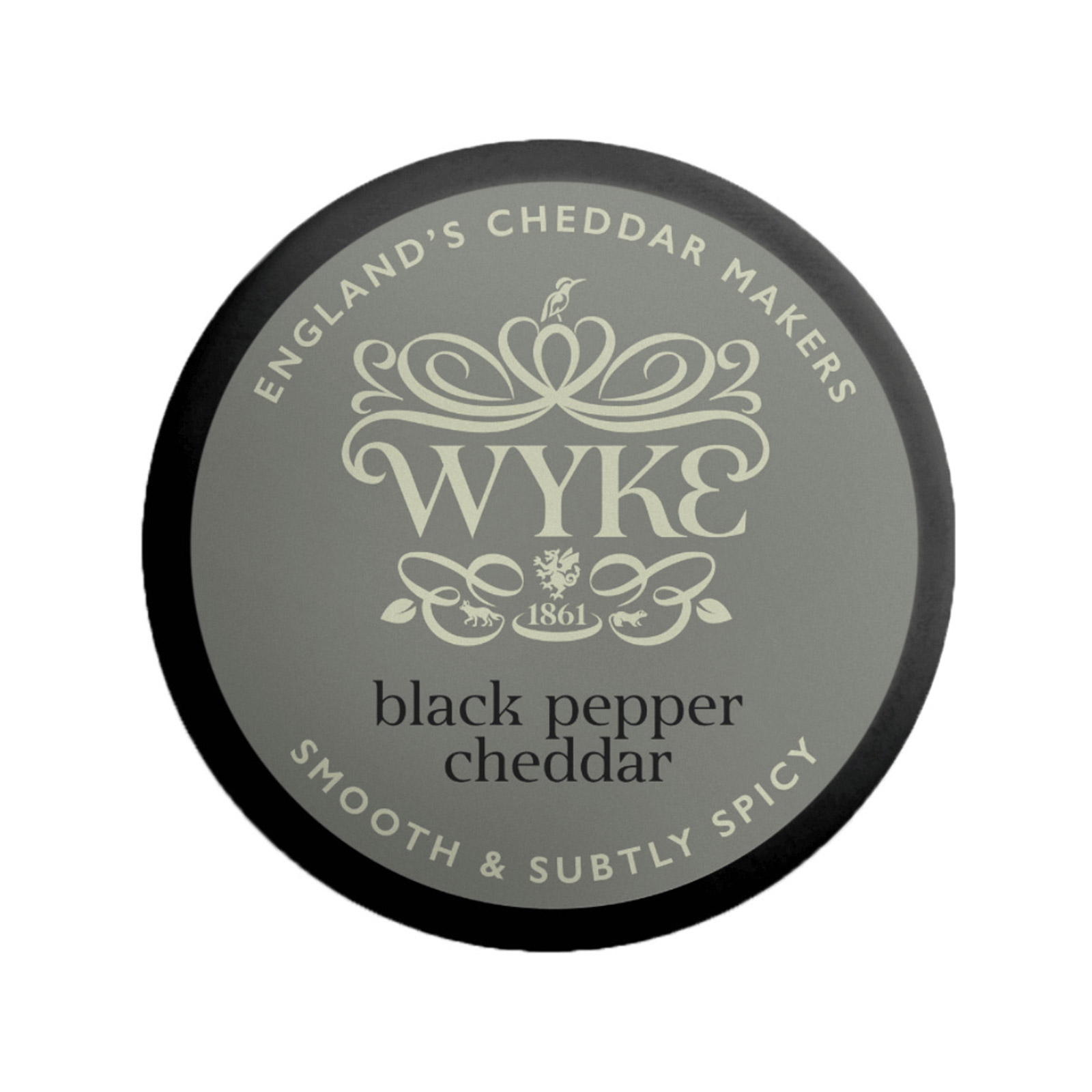 Wyke Farms τυρί cheddar με μαύρο πιπέρι 100g εικόνα 1