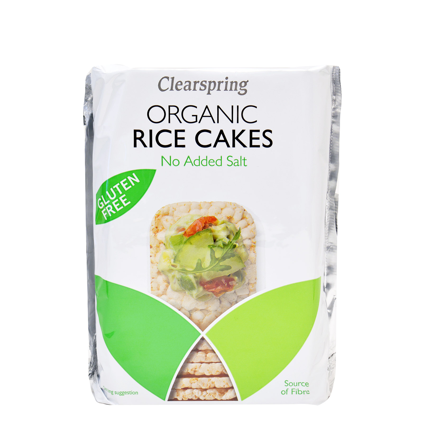 Clearspring ρυζογκοφρέτα χωρίς προσθήκη αλατιού 130g εικόνα 1