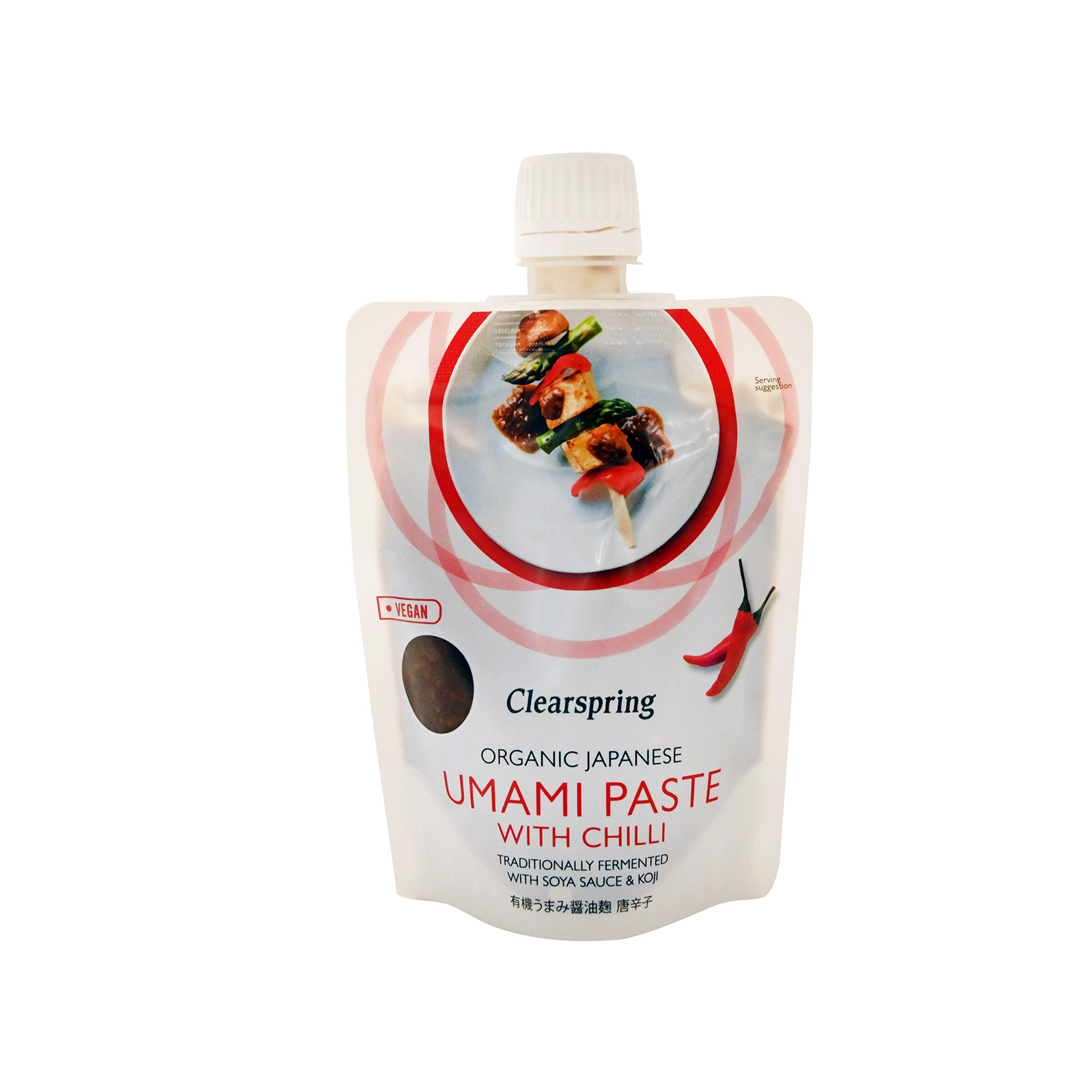 Clearspring Umami japanese πάστα σόγιας με τσίλι 150g εικόνα 1