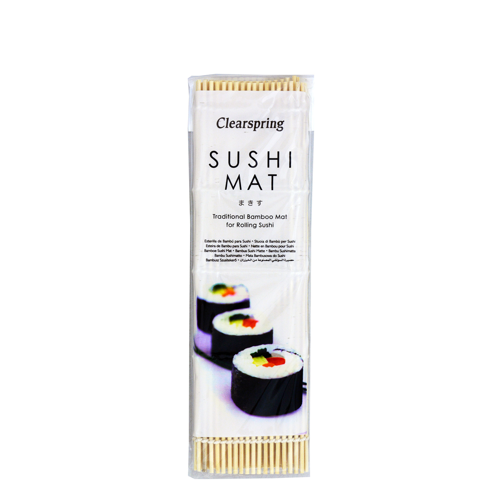 Clearspring Sushi mat ψάθα μπαμπού για σούσι εικόνα 1