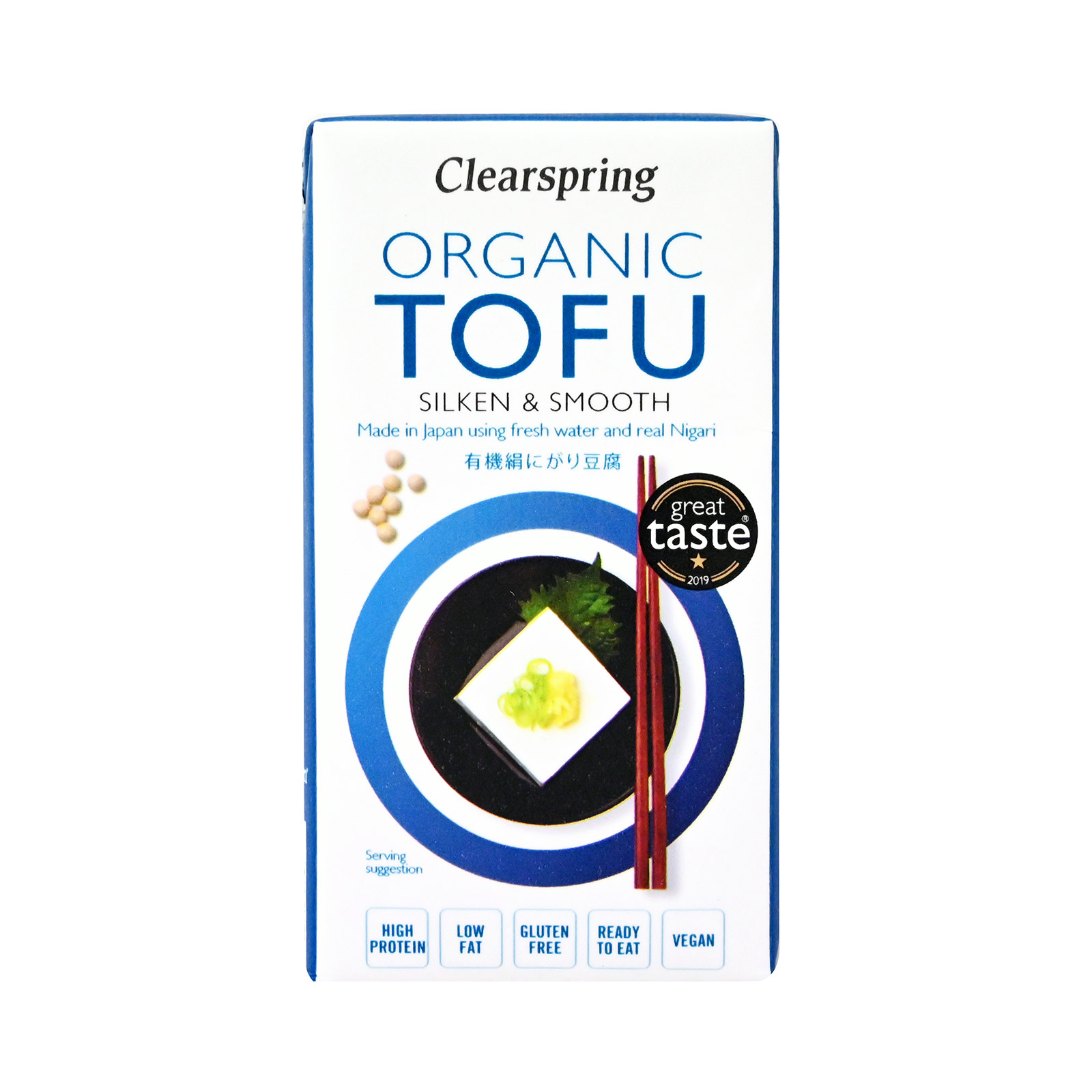 Clearspring τόφου με nigari 300g εικόνα 1