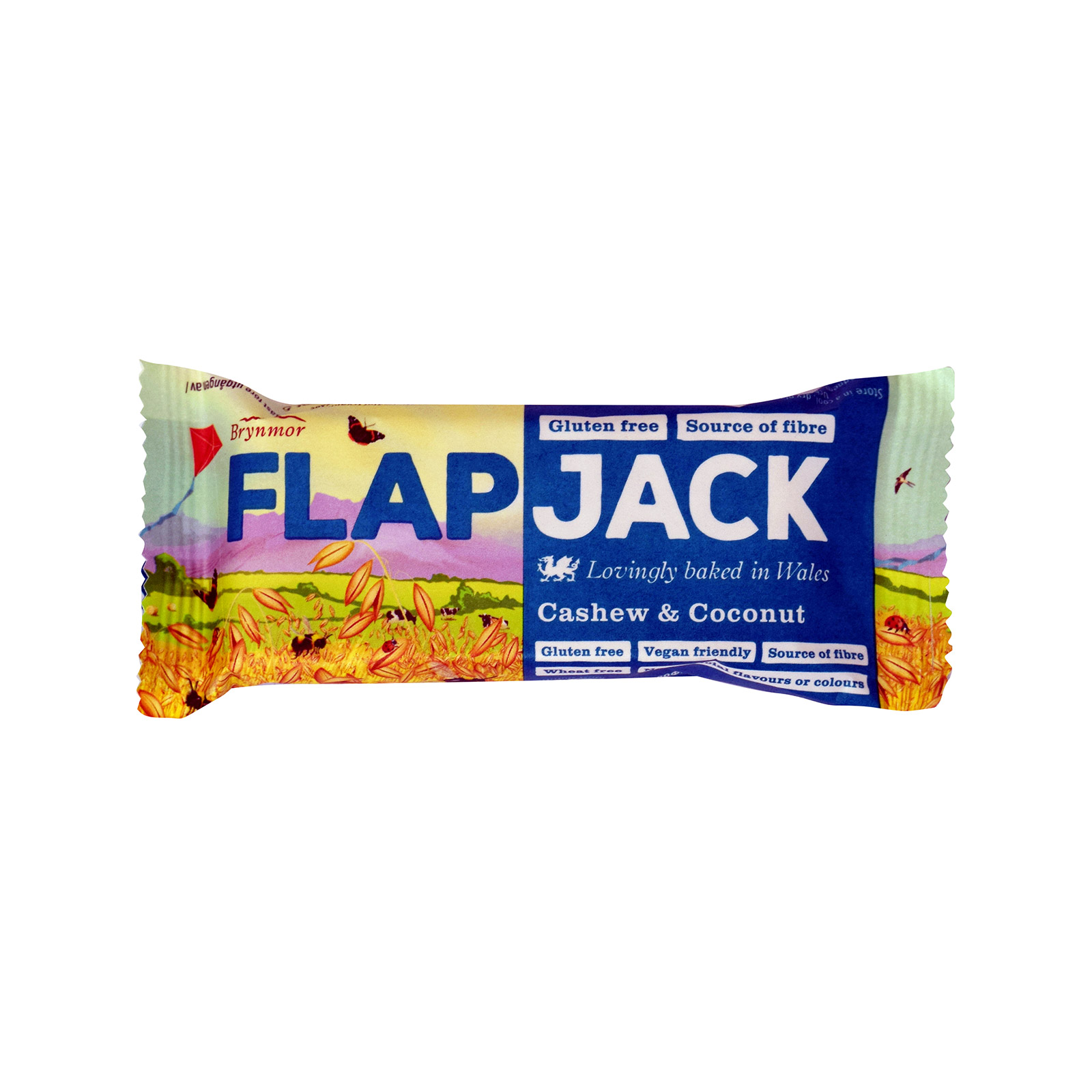 Wholebake Flapjack μπάρα βρώμης κάσιους & καρύδα 80g εικόνα 1