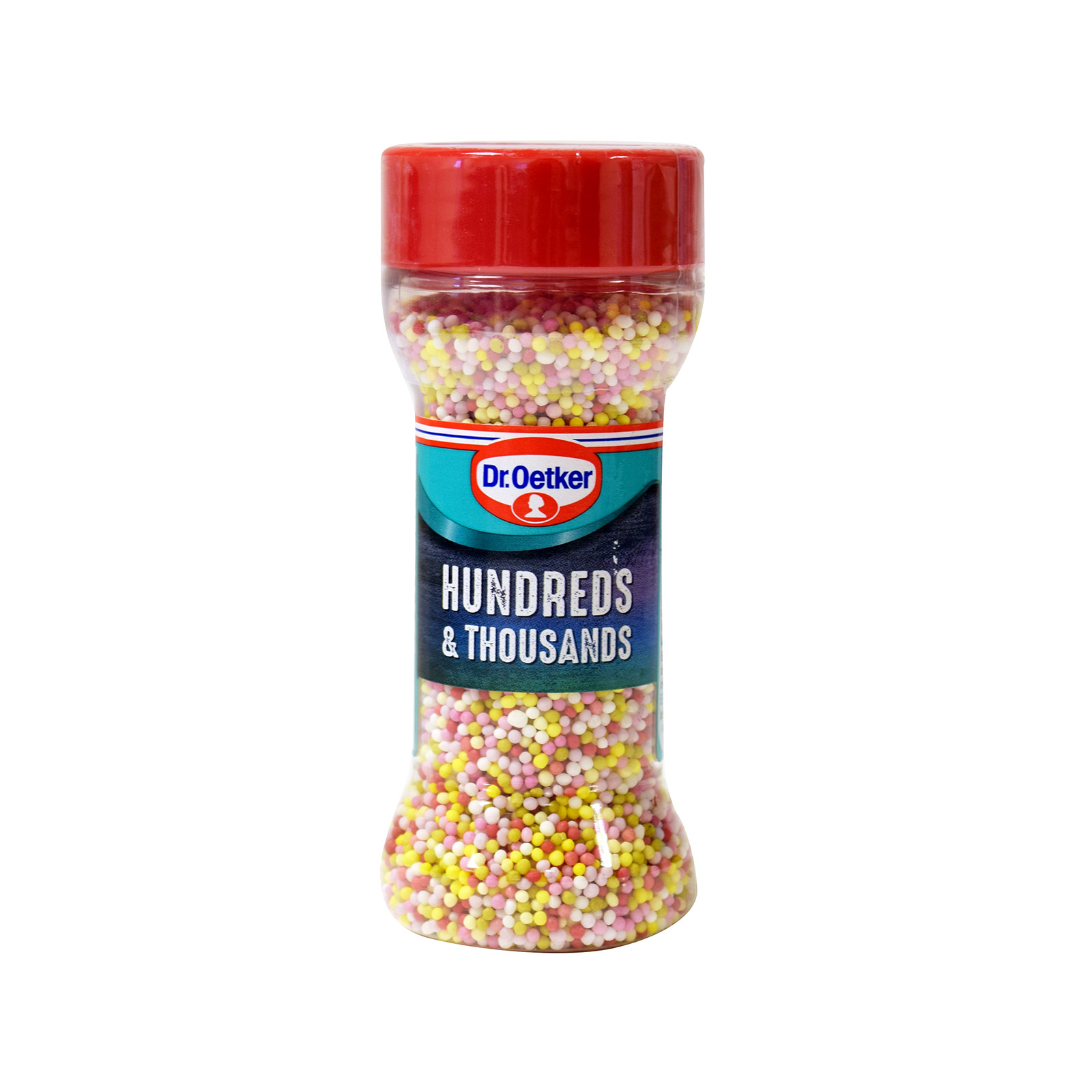Dr. Oetker Hundreds & thousands διακοσμητικά ζαχαροπλαστικής sugar balls 65g εικόνα 1