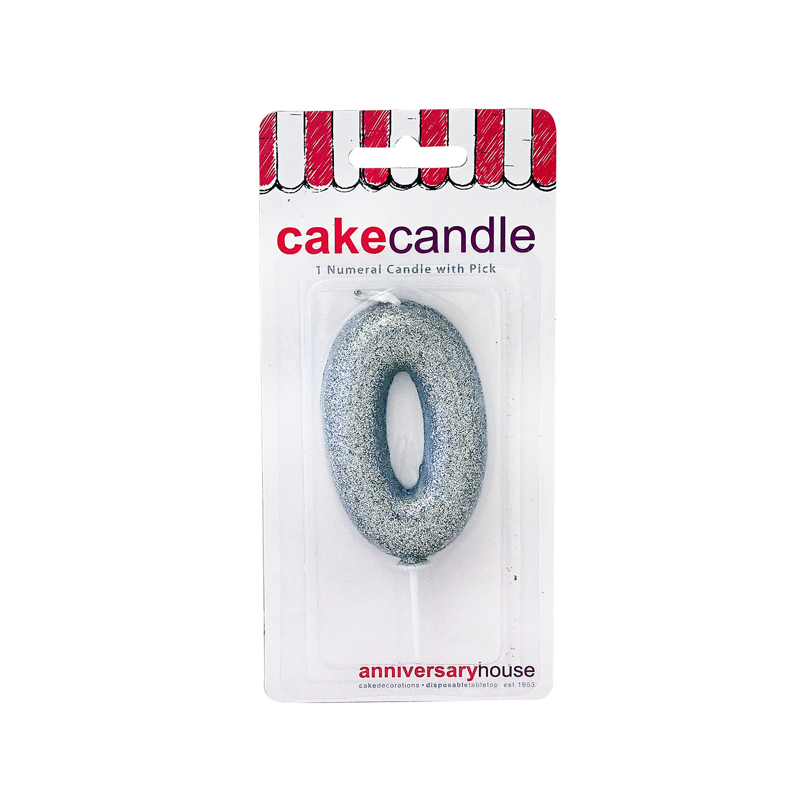 Cake Candle κερί αριθμός n00 εικόνα 1