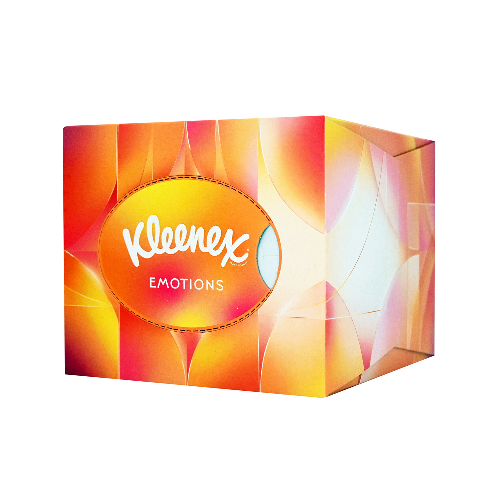 Kleenex Collection χαρτομάντηλα επιτραπέζια πορτοκαλί 48 φύλλα 80g εικόνα 1