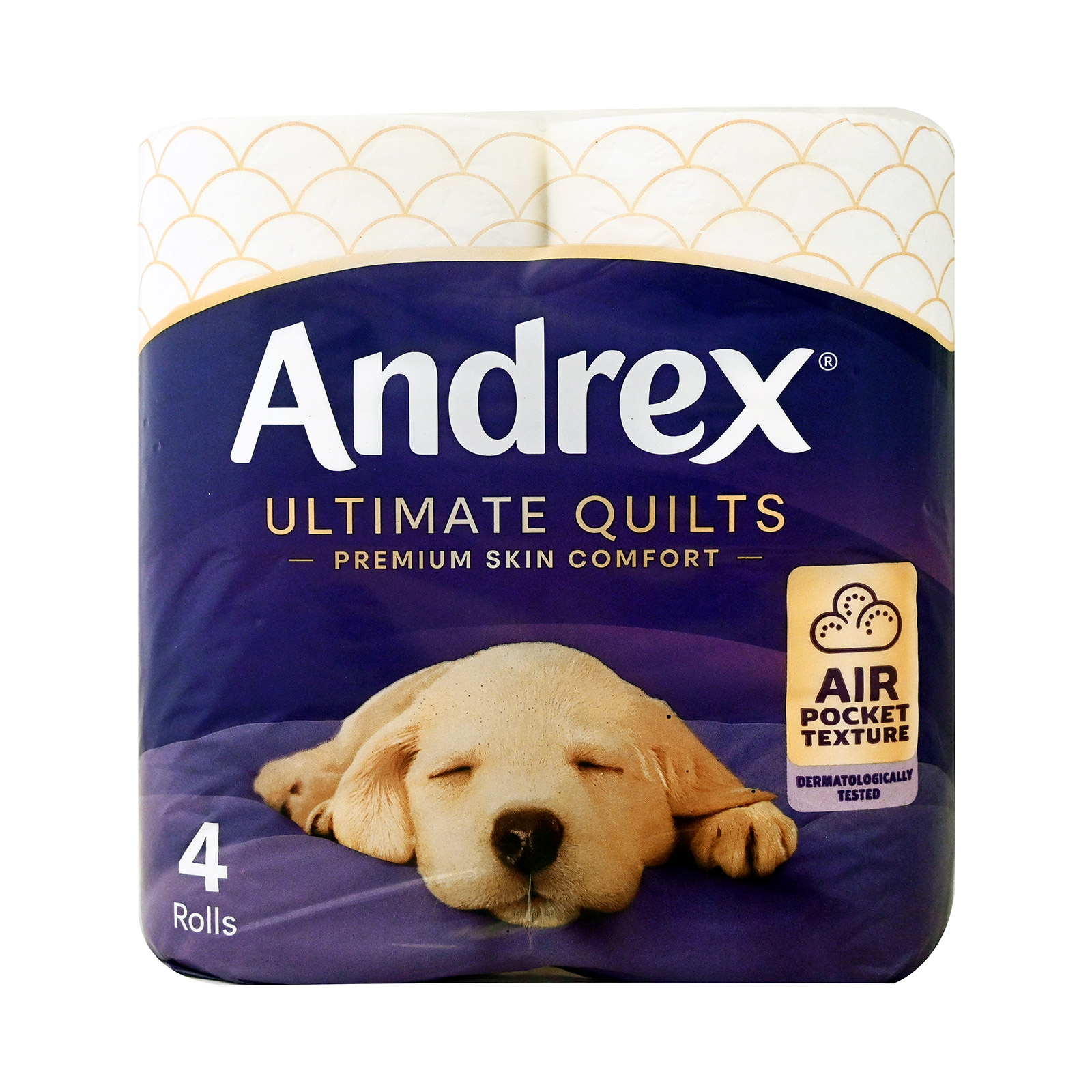 Andrex Ultimate quilts ρολό χαρτί υγείας 4 τεμαχίων 4τεμ εικόνα 1
