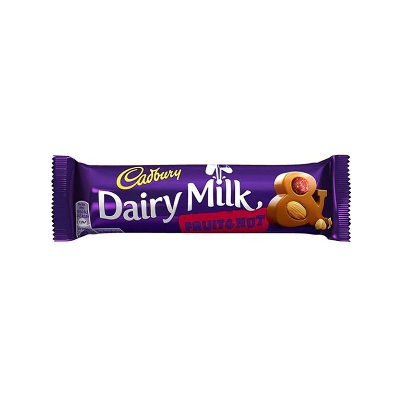Cadbury Dairy Milk σοκολάτα γάλακτος fruit & nut 49g εικόνα 1