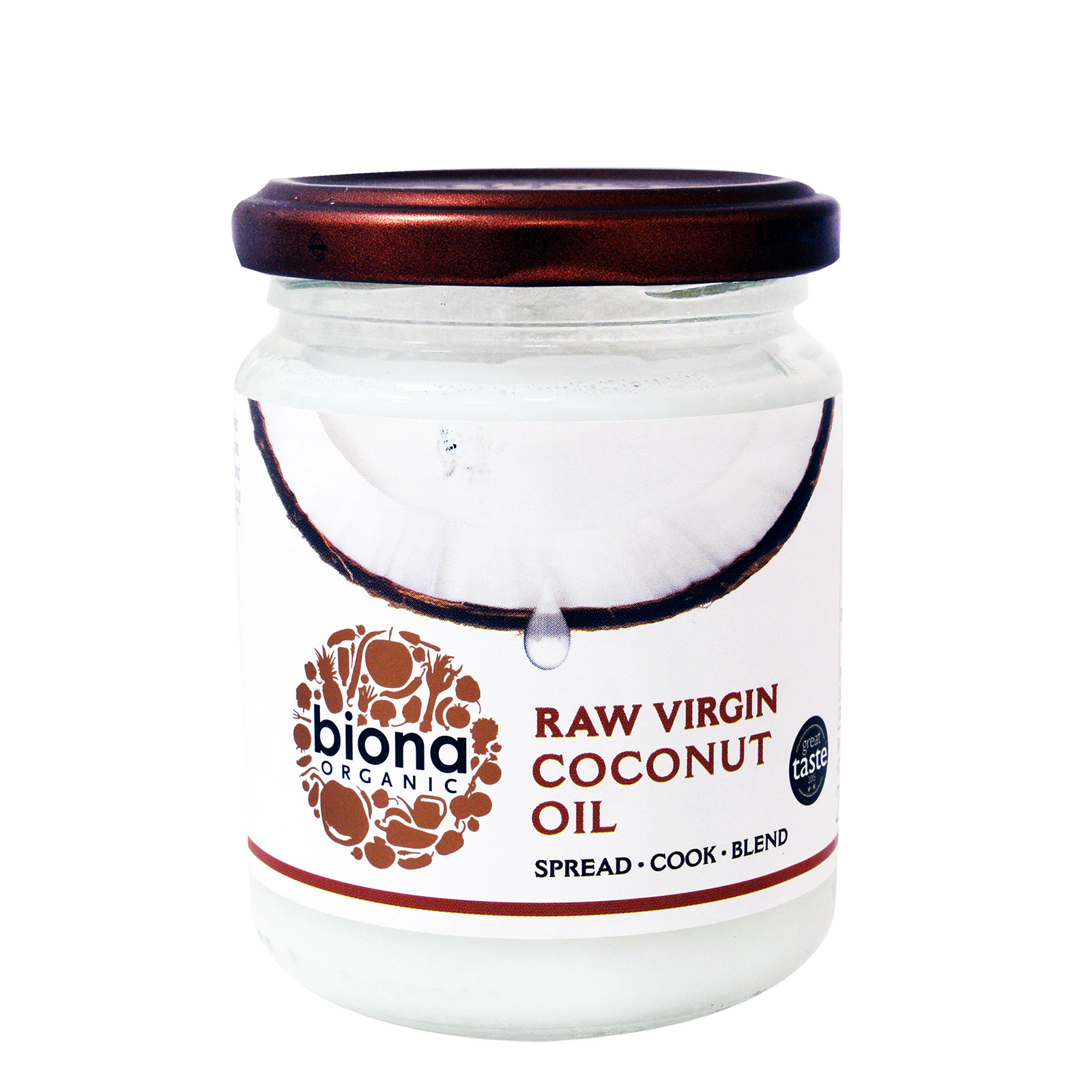 Biona λάδι καρύδας ωμό, παρθένο 200g εικόνα 1