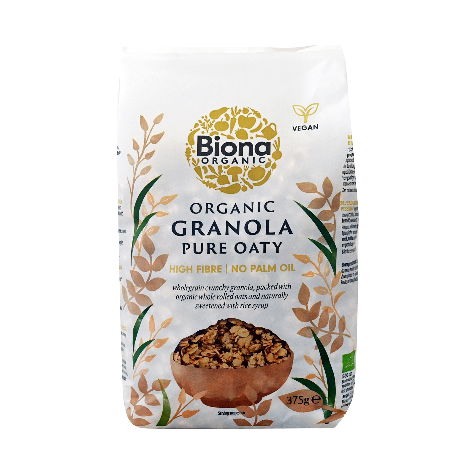 Biona Oat Granola Cereal 375g image 1