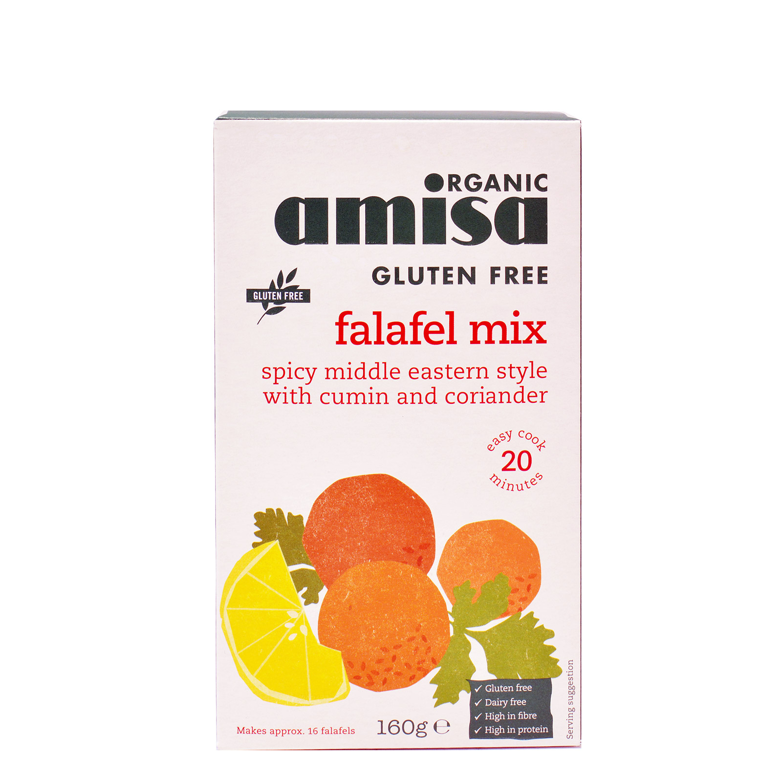 Amisa μείγμα για φαλαφελ 160g εικόνα 1