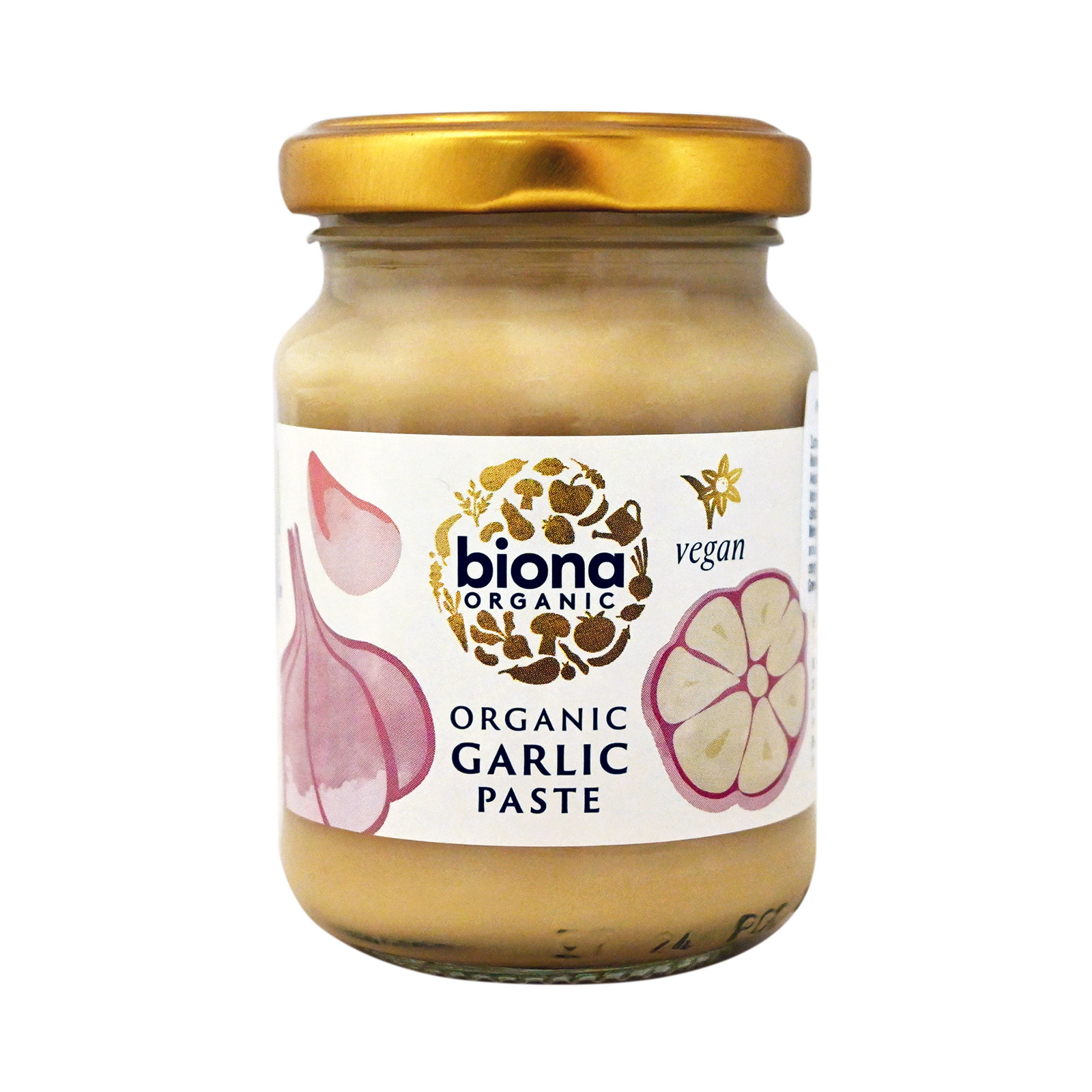 Biona organic garlic paste 130g image 1