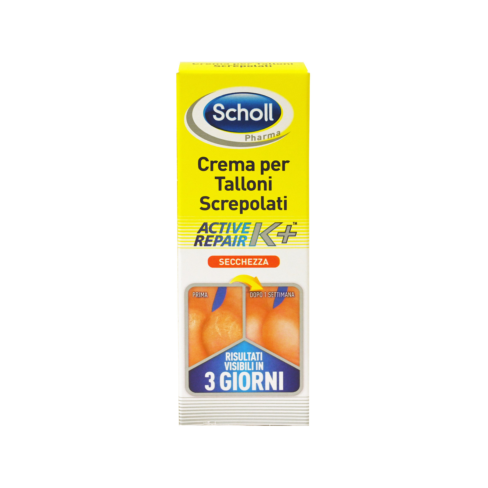 Scholl Active Repair K+ κρέμα ανάπλασης για σκασμένες πτέρνες 60ml εικόνα 1