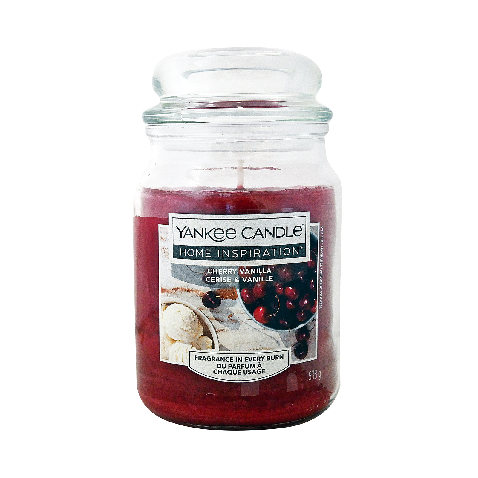 Yankee Candles κερί αρωματικό cherry vanilla 538g εικόνα 1
